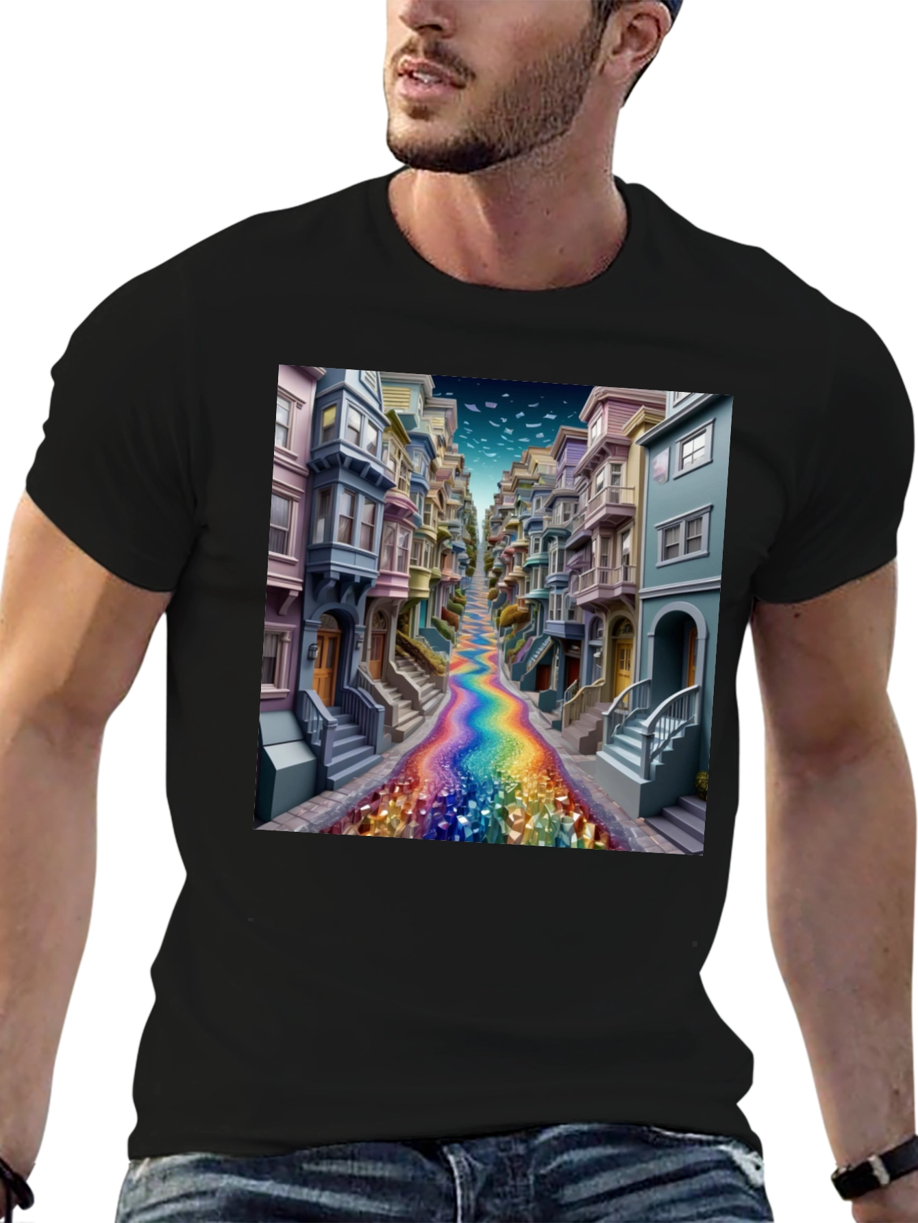 Rainbow Street T-Shirt