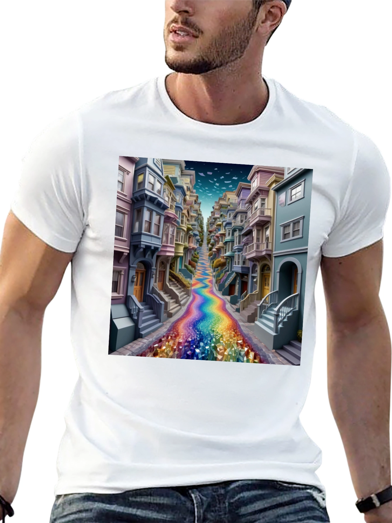 Rainbow Street T-Shirt