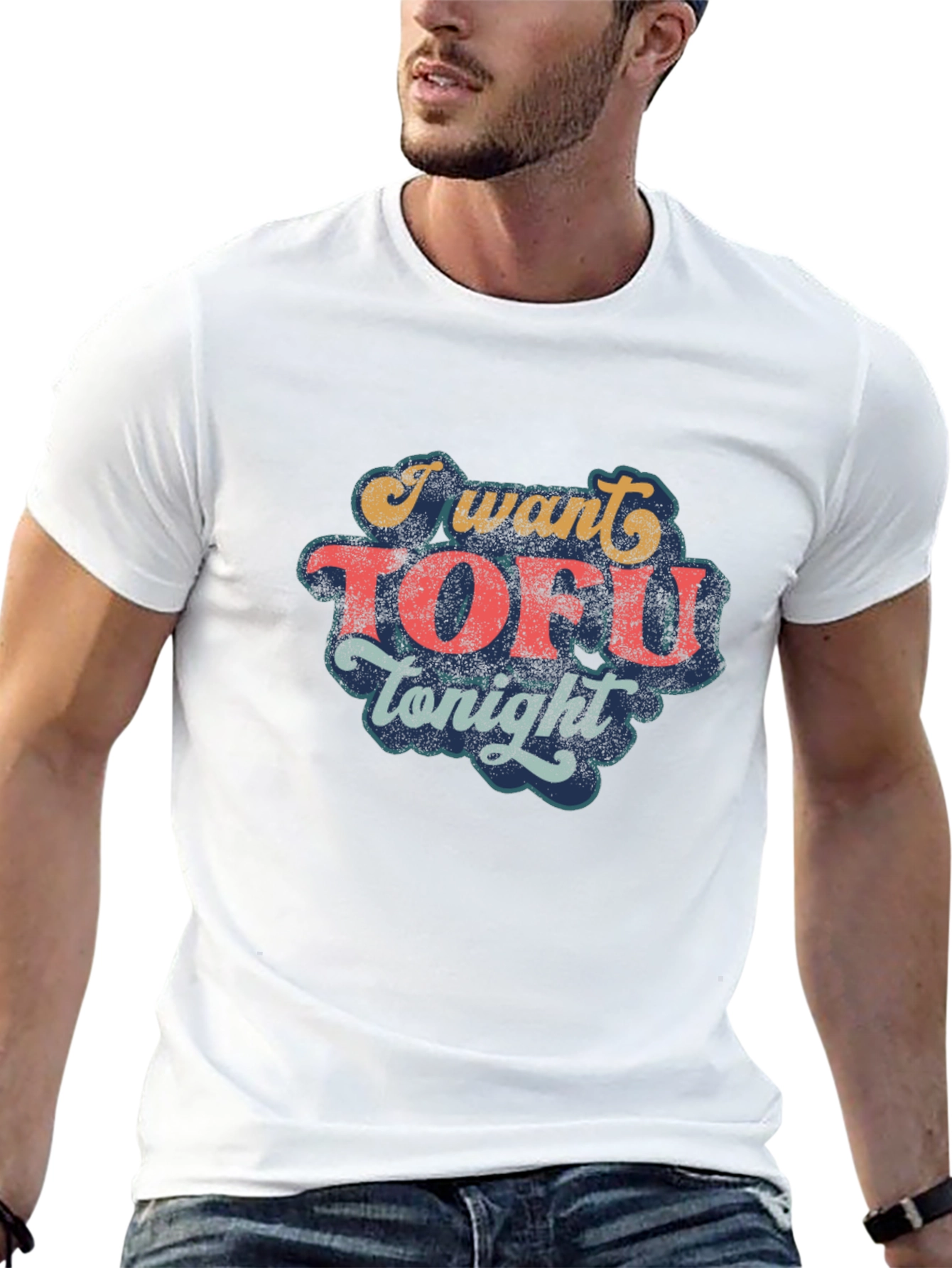 I Want Tofu Tonight Graphic Tee - Vegan Shirt