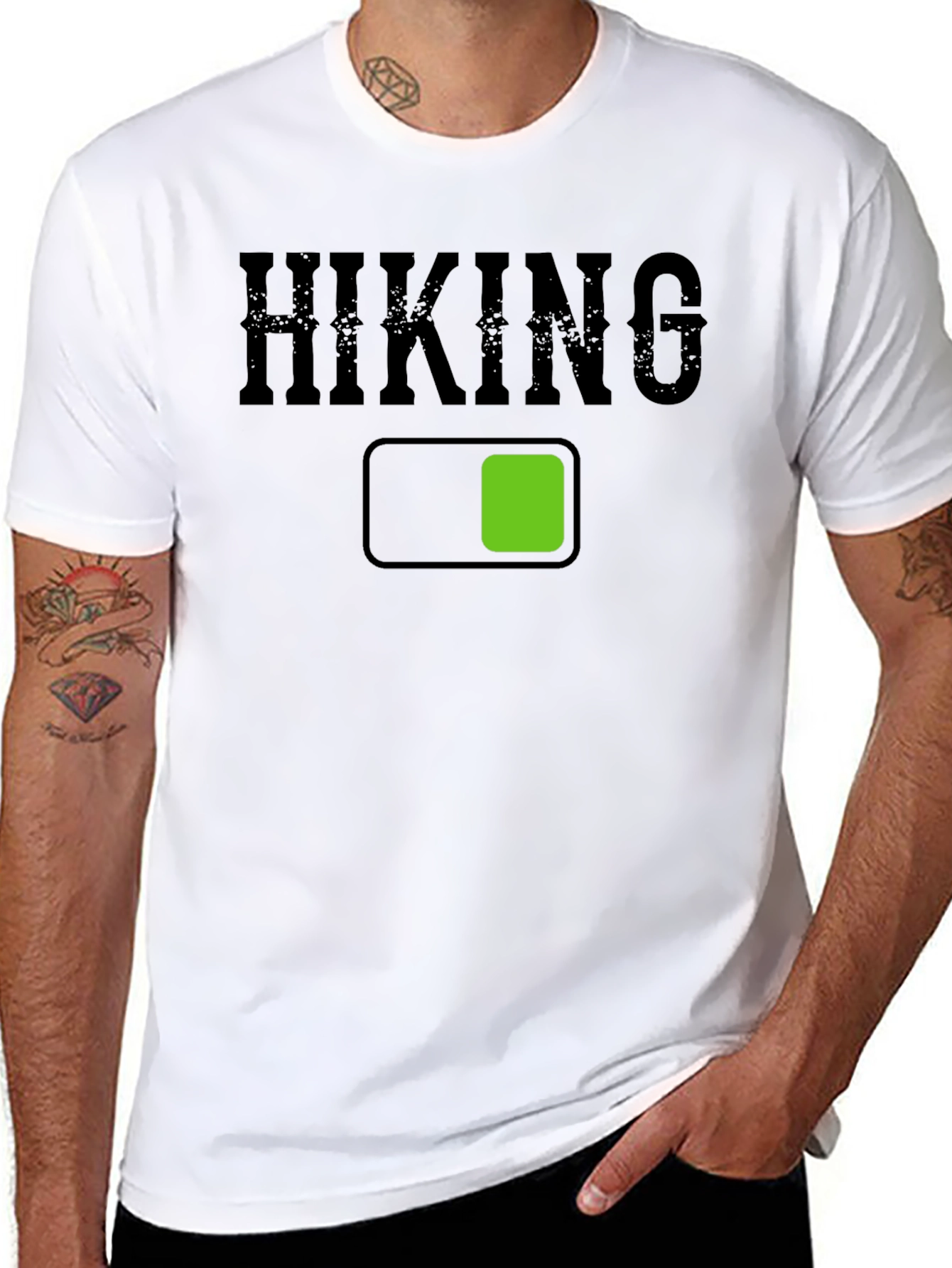 Hiking Mode On T-Shirt - Outdoor Adventure Tee