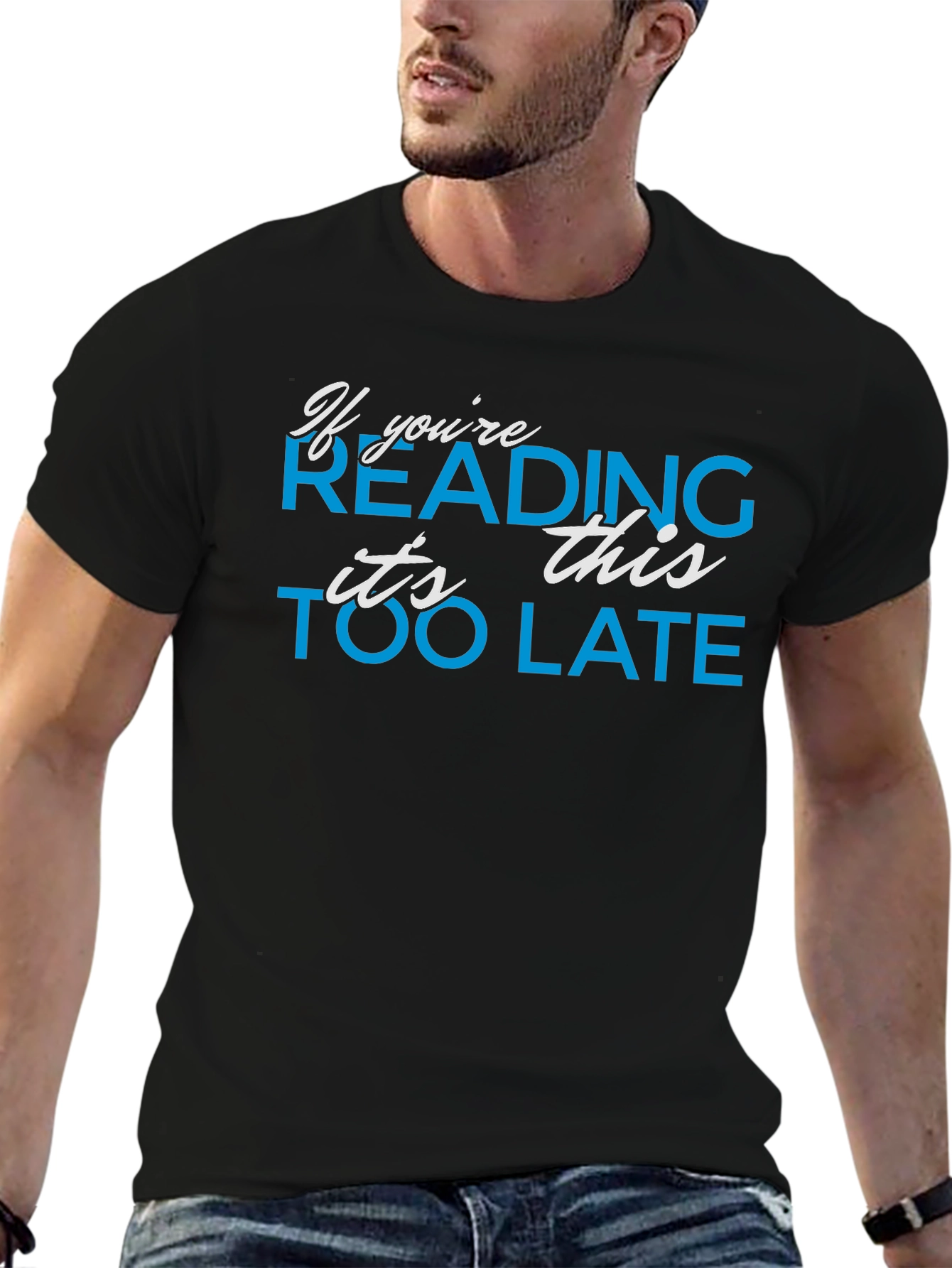 If Youre Reading This T-Shirt - Funny Graphic Tee