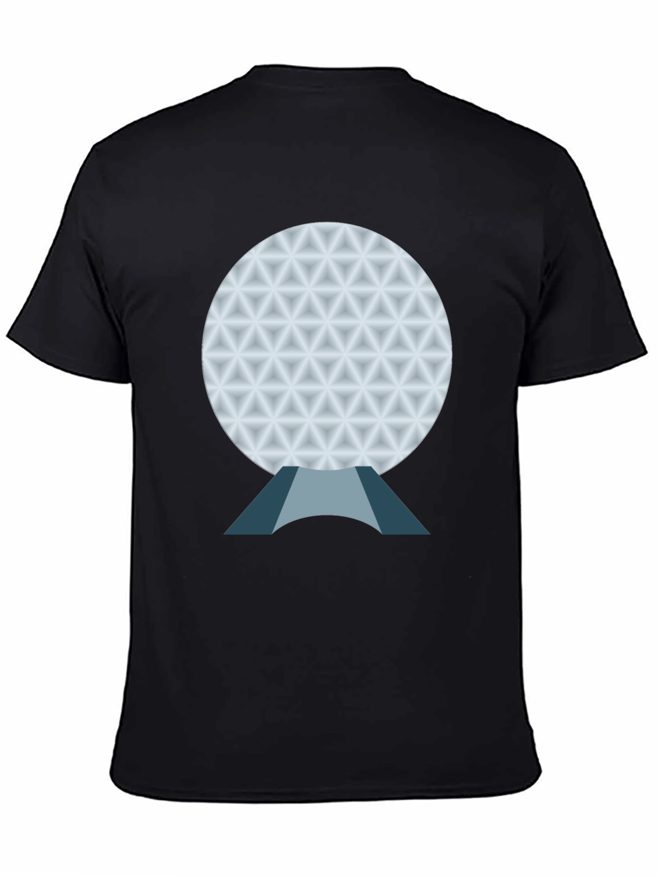 Spaceship Earth Black T-Shirt