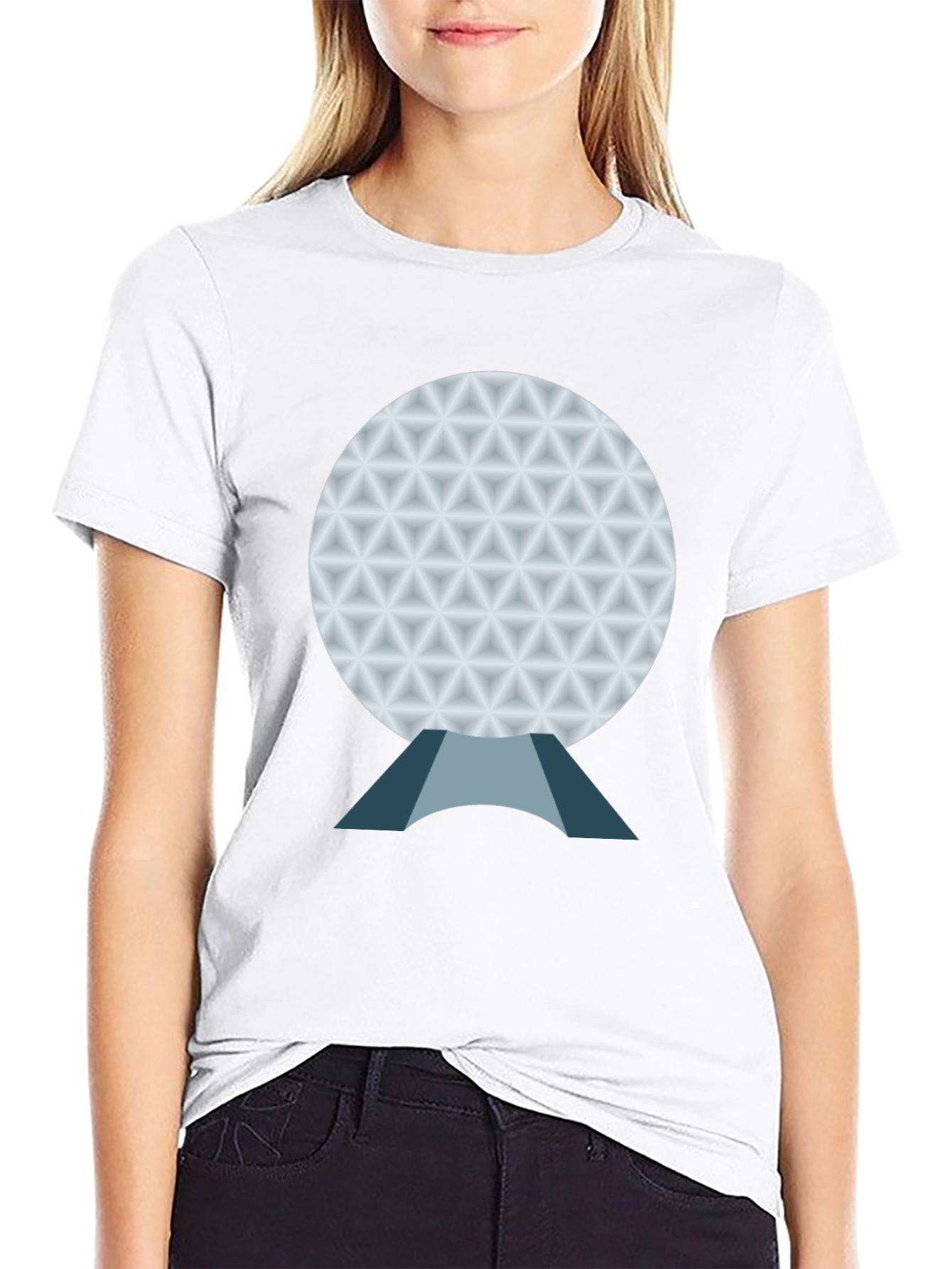 Spaceship Earth Black T-Shirt