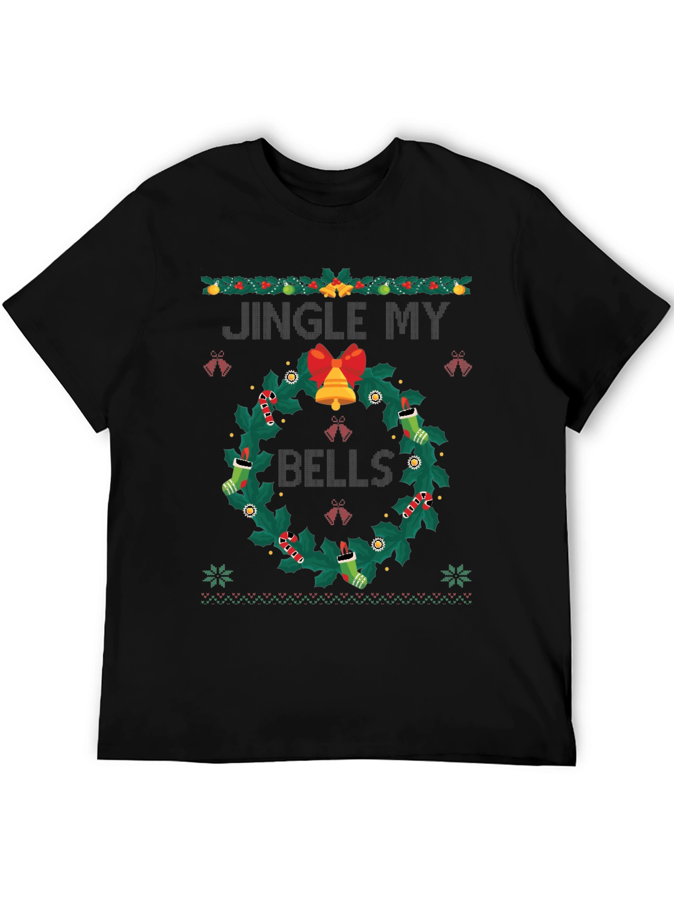 Jingle My Bells Christmas Graphic Tee