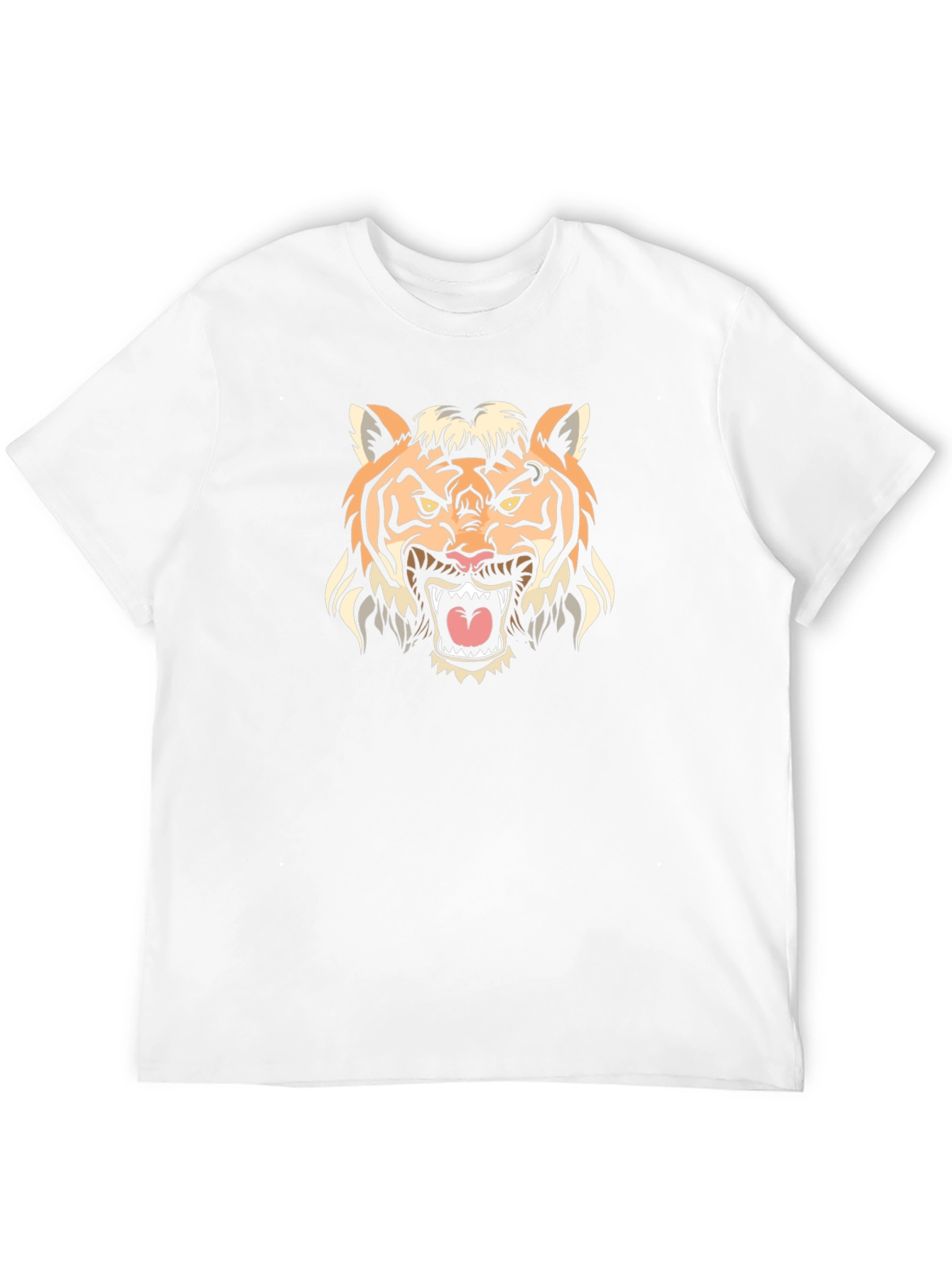 Tiger King Graphic Tee - Black Cotton Blend