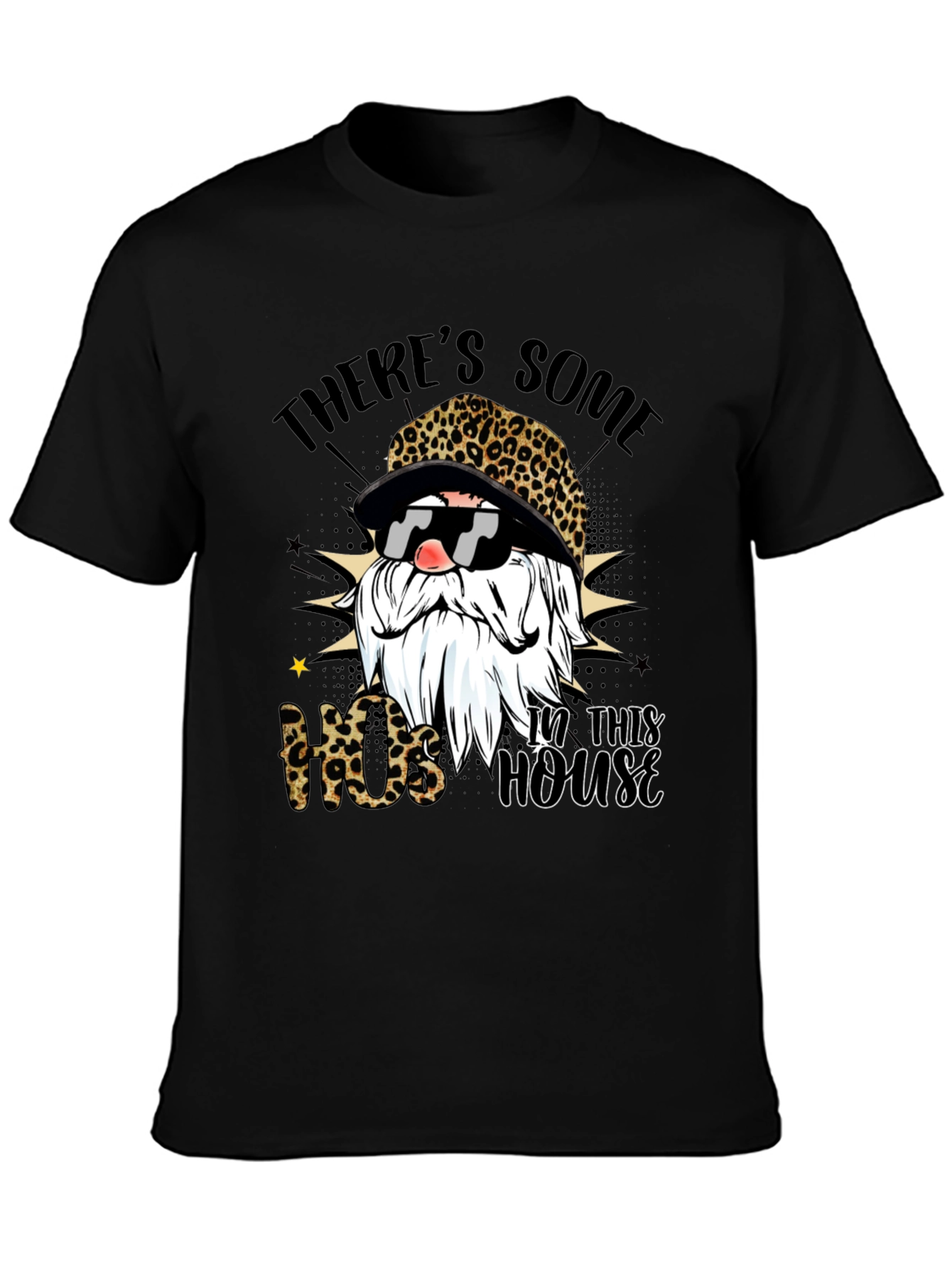 Leopard Gnome T-Shirt - Hos in this house
