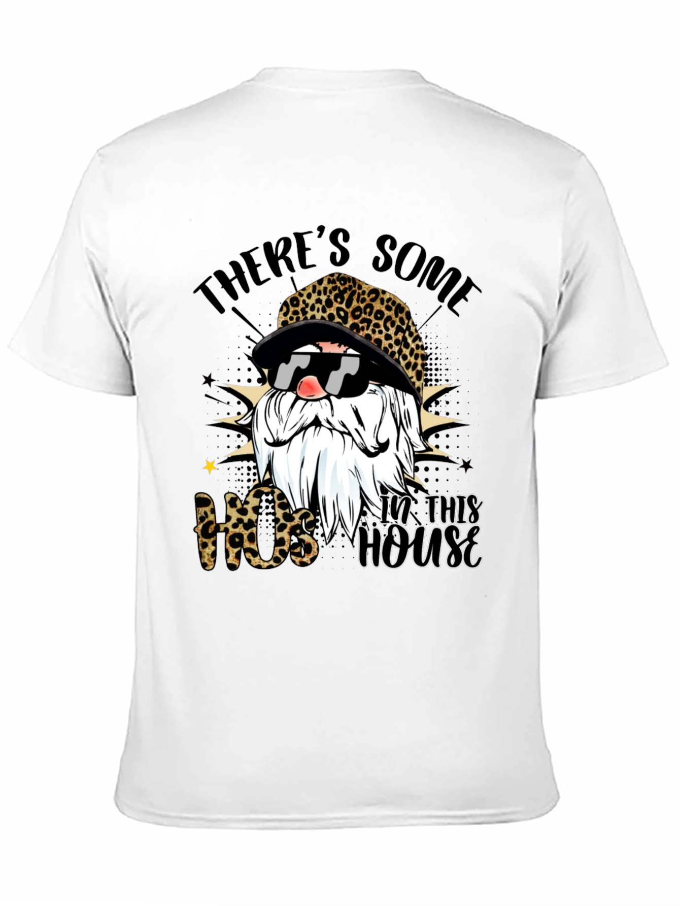 Leopard Gnome T-Shirt - Hos in this house