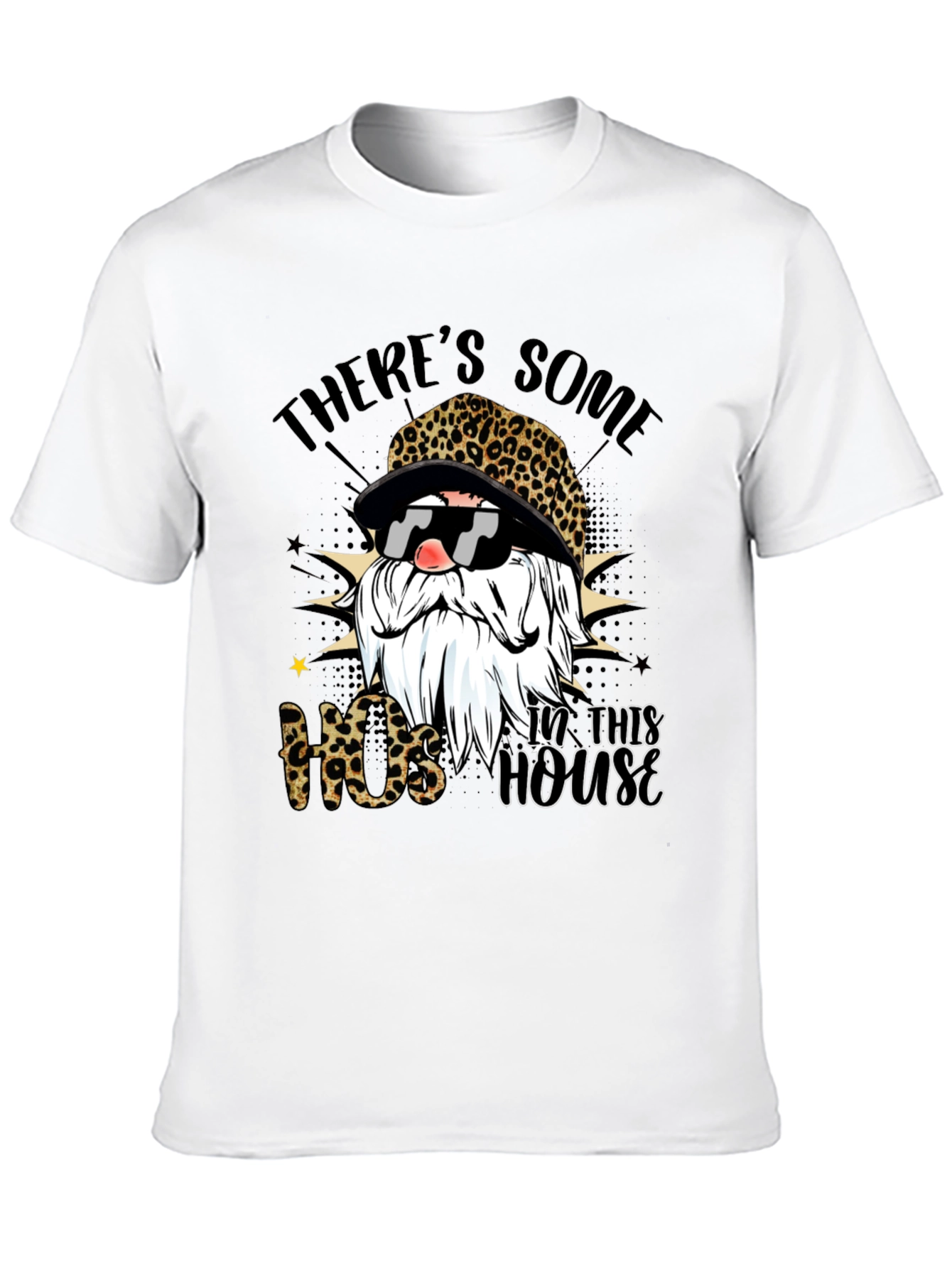 Leopard Gnome T-Shirt - Hos in this house