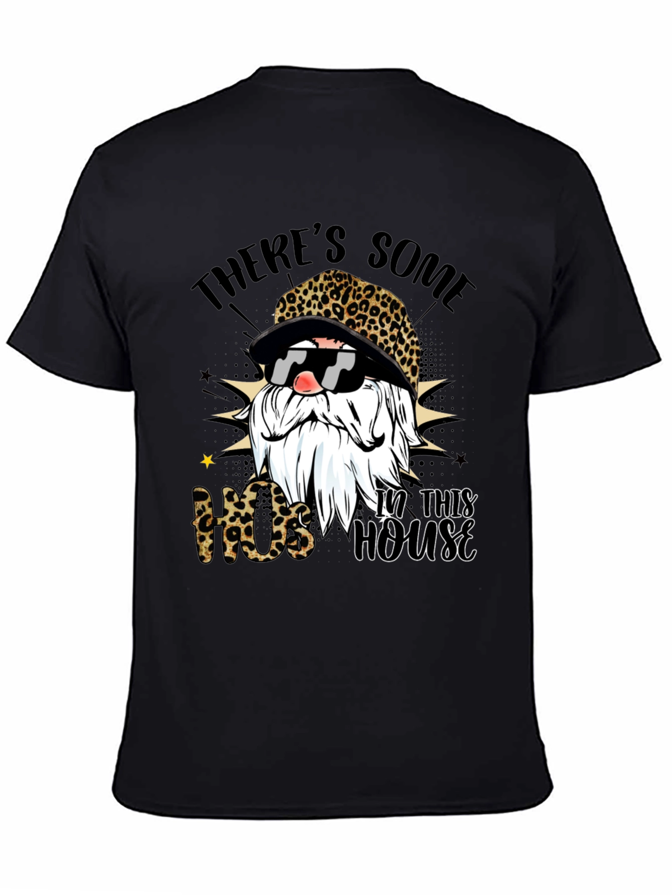 Leopard Gnome T-Shirt - Hos in this house