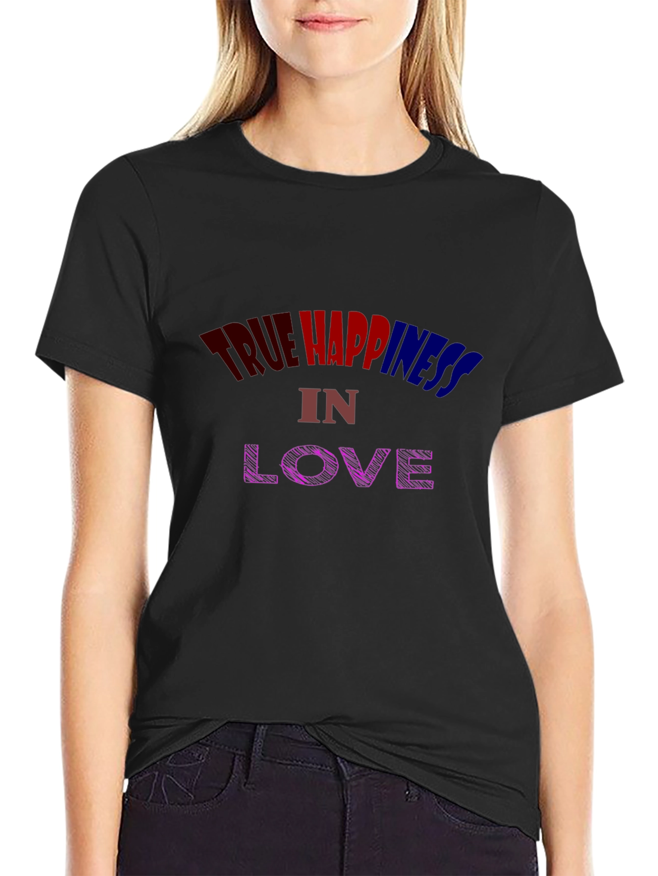 True Happiness in Love Graphic Tee