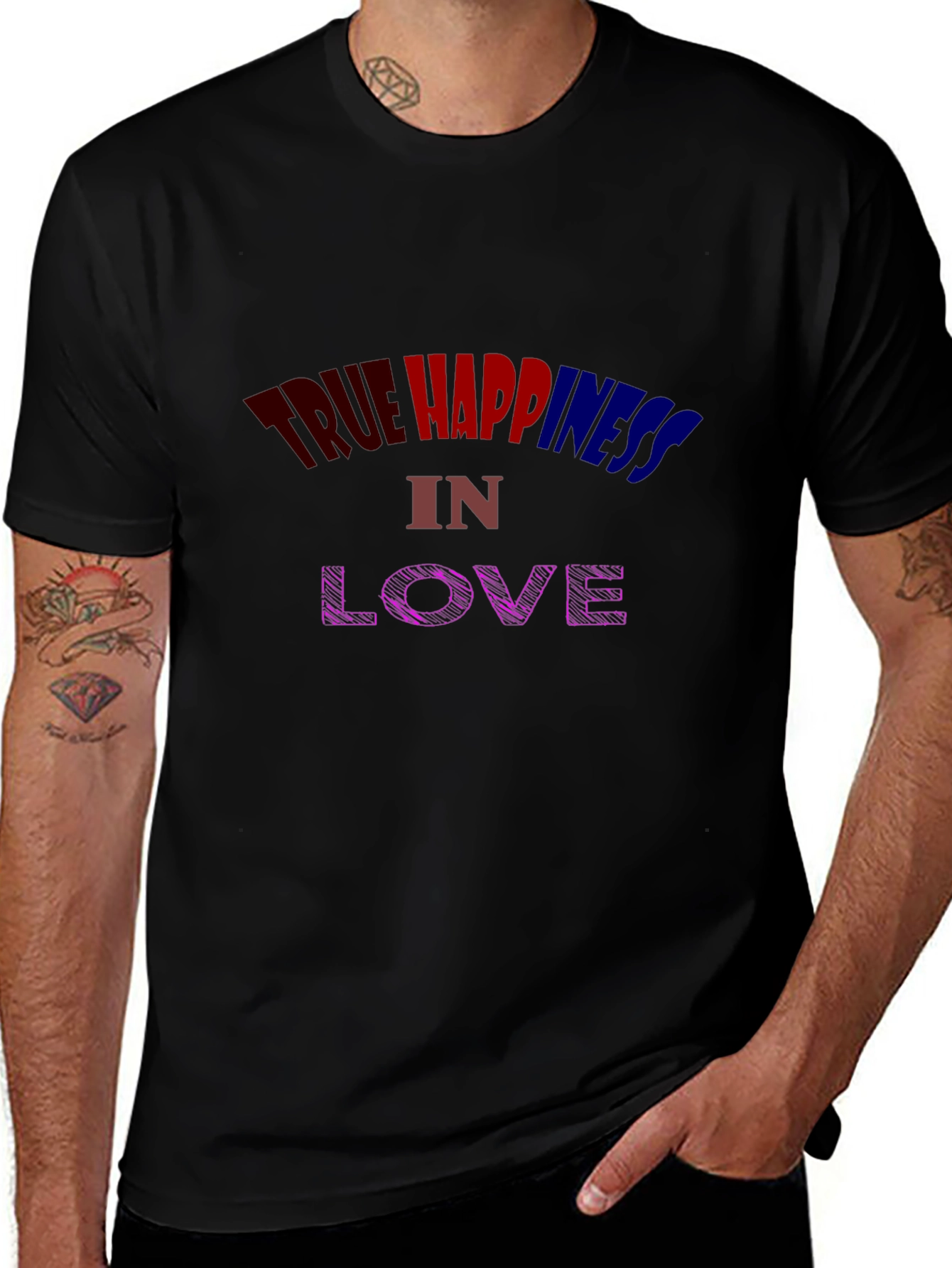 True Happiness in Love Graphic Tee