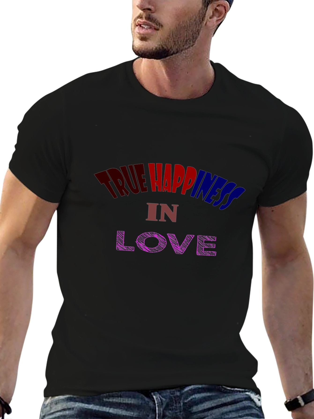 True Happiness in Love Graphic Tee