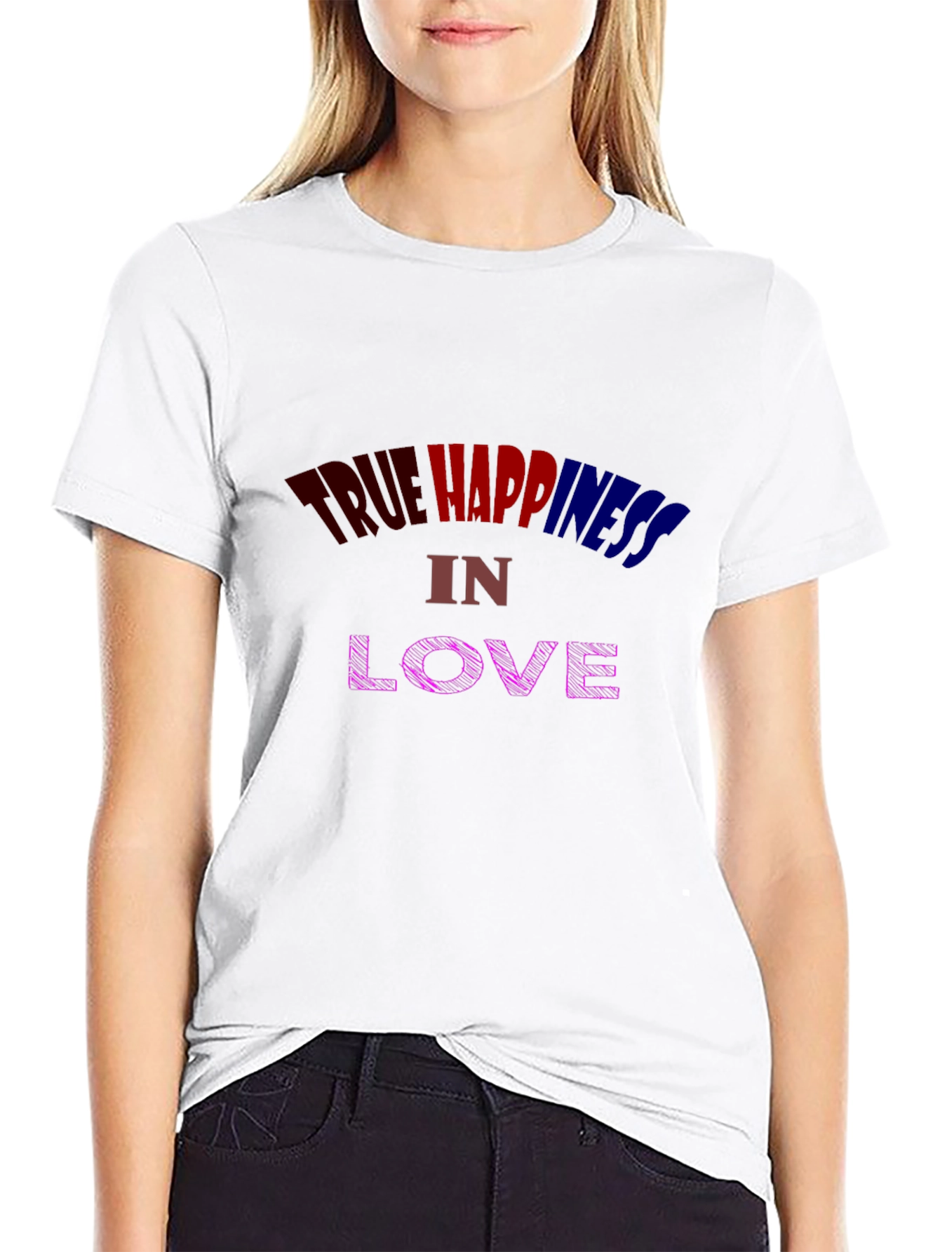 True Happiness in Love Graphic Tee