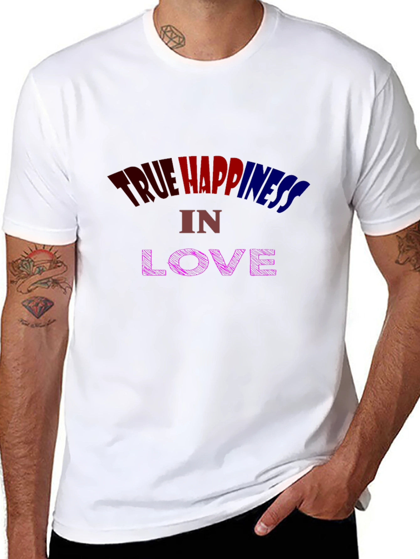 True Happiness in Love Graphic Tee