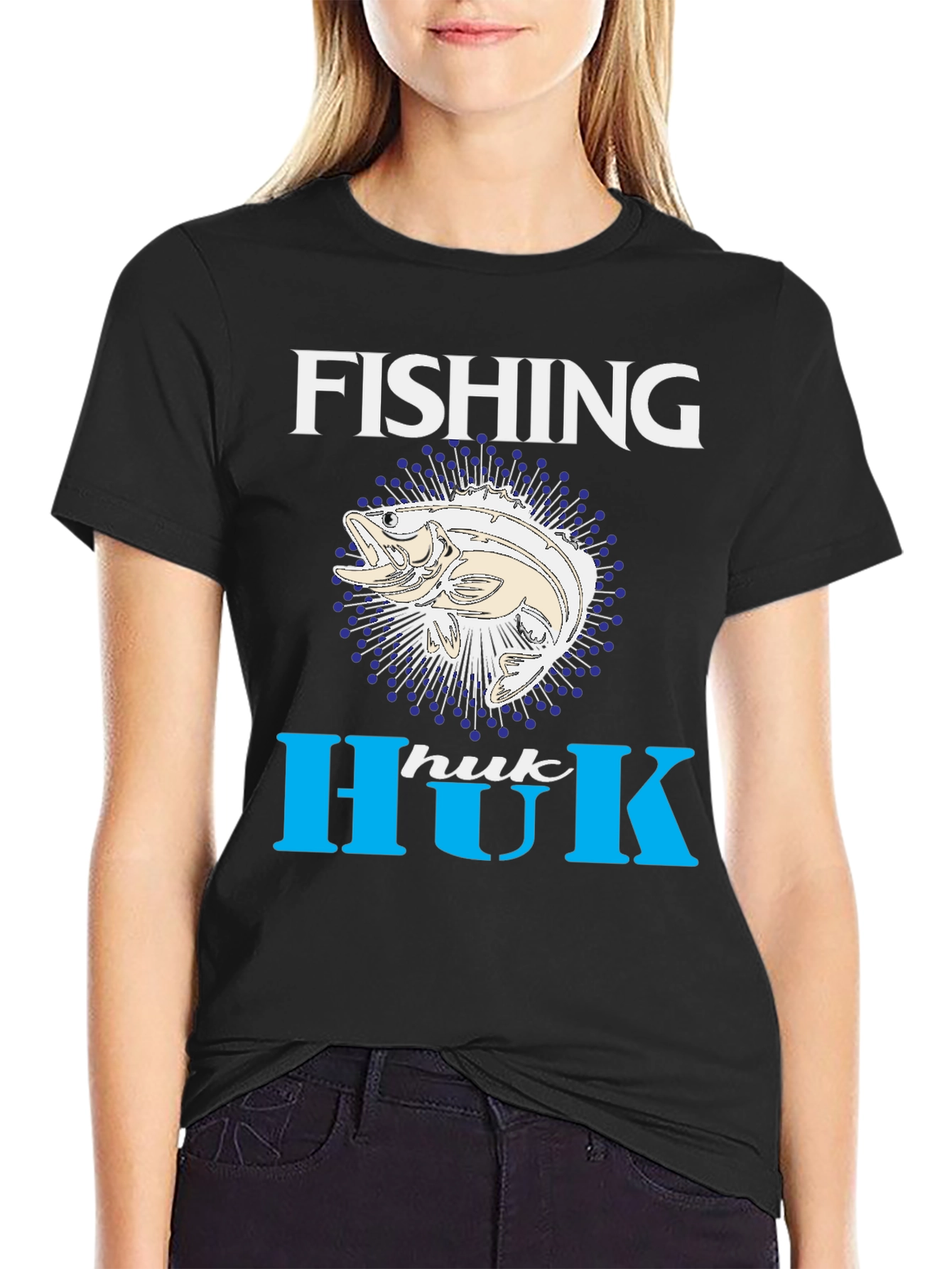 Fishing Huk Graphic T-Shirt