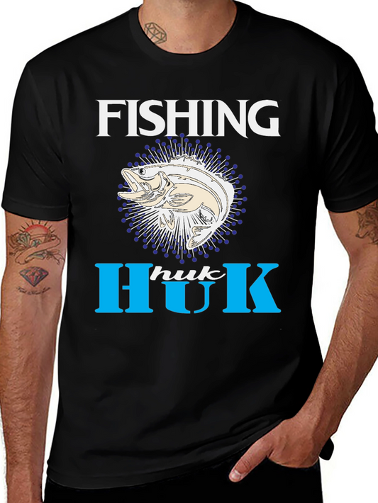Fishing Huk Graphic T-Shirt