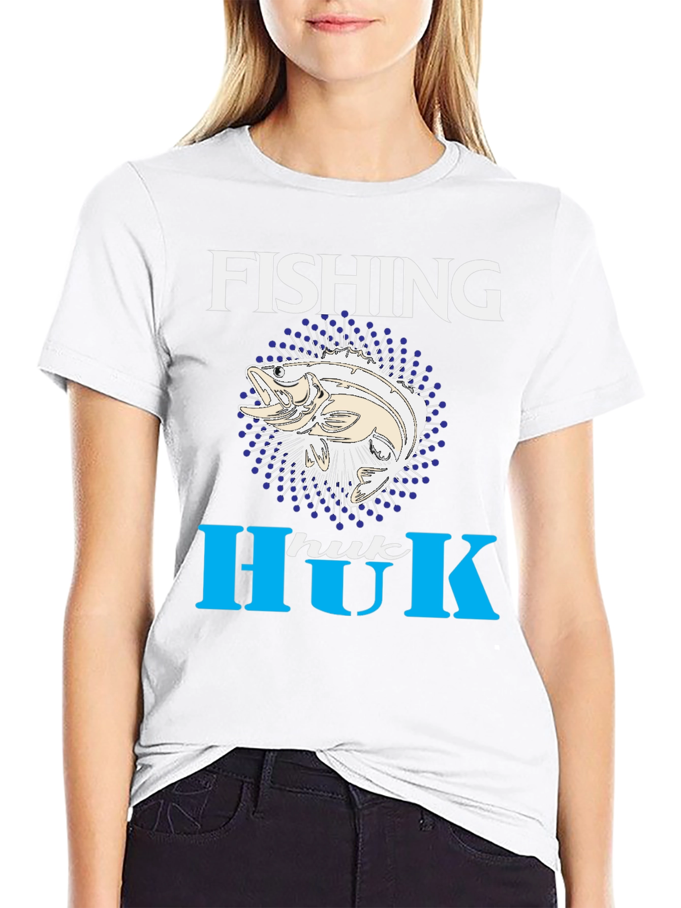 Fishing Huk Graphic T-Shirt