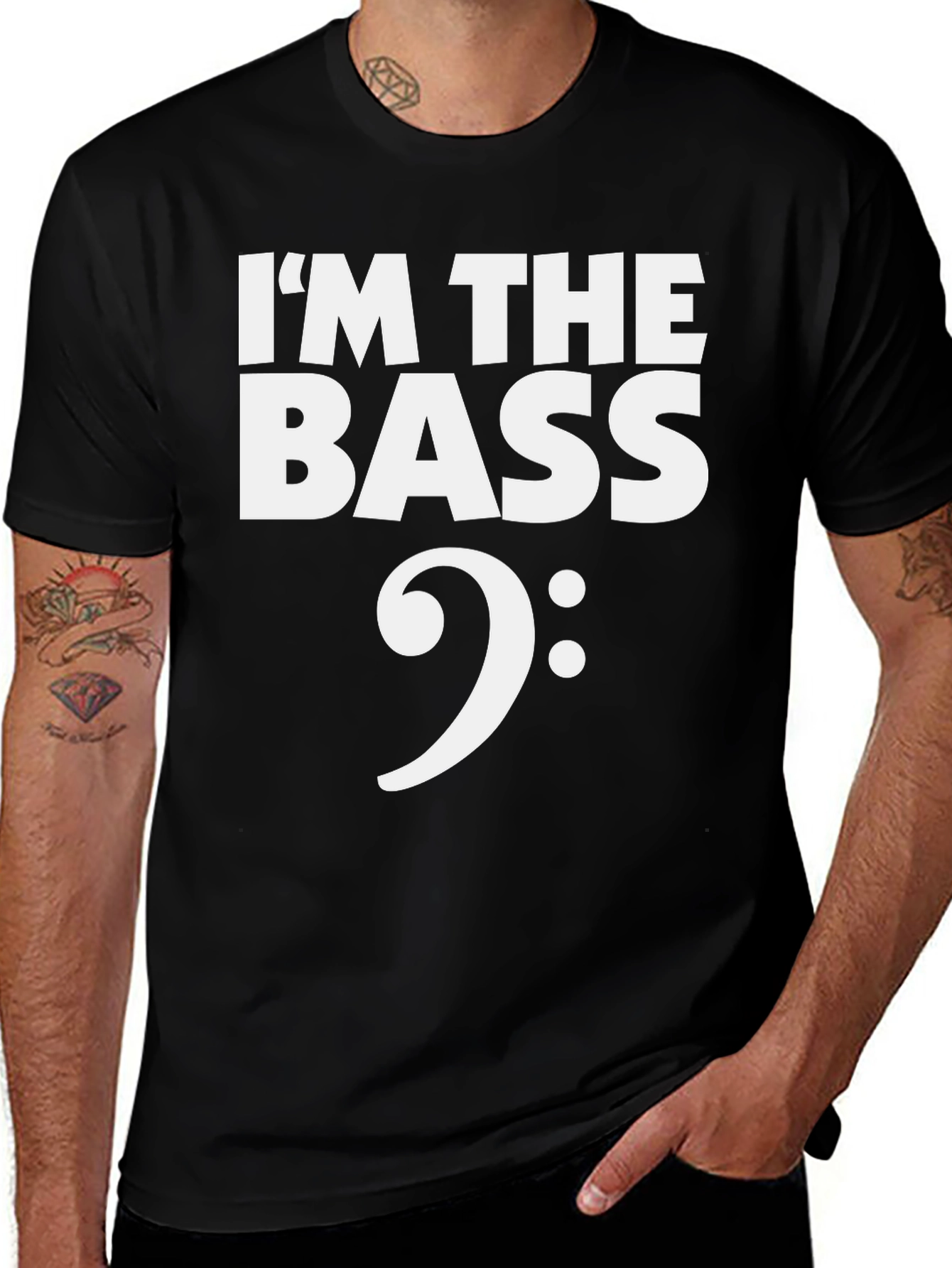 Im The Bass Clef - Musician T-Shirt