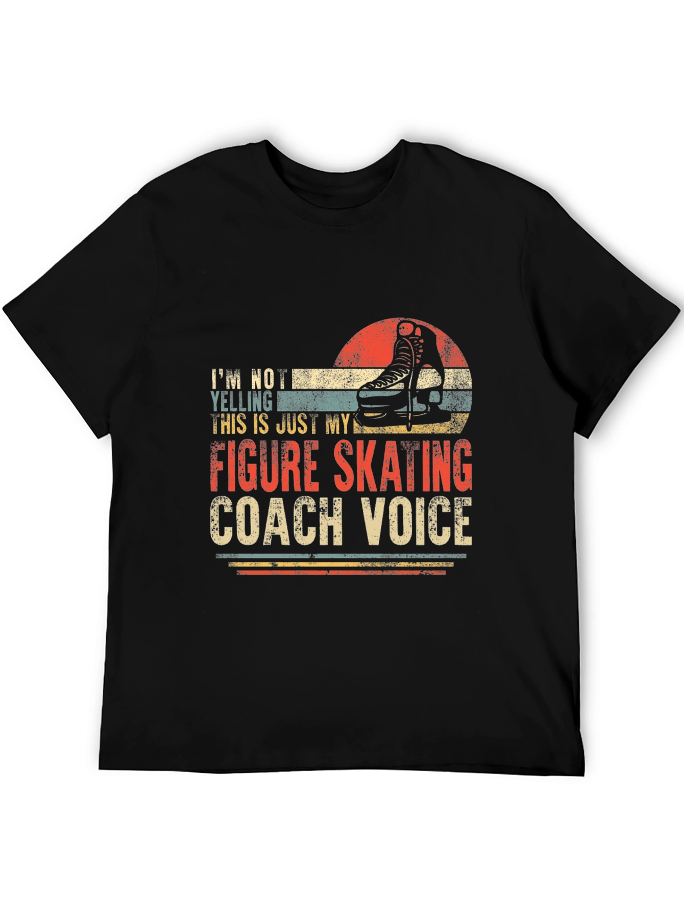 Figure Skating Coach Voice Graphic Tee