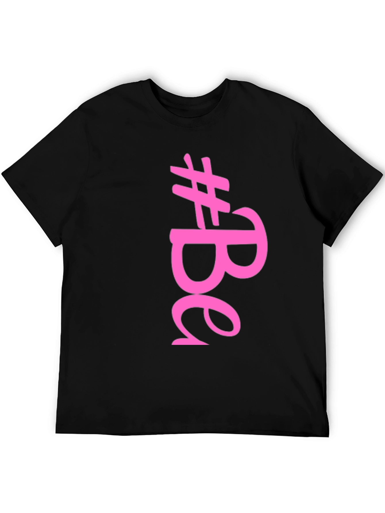 Stylish #Be T-Shirt - Black