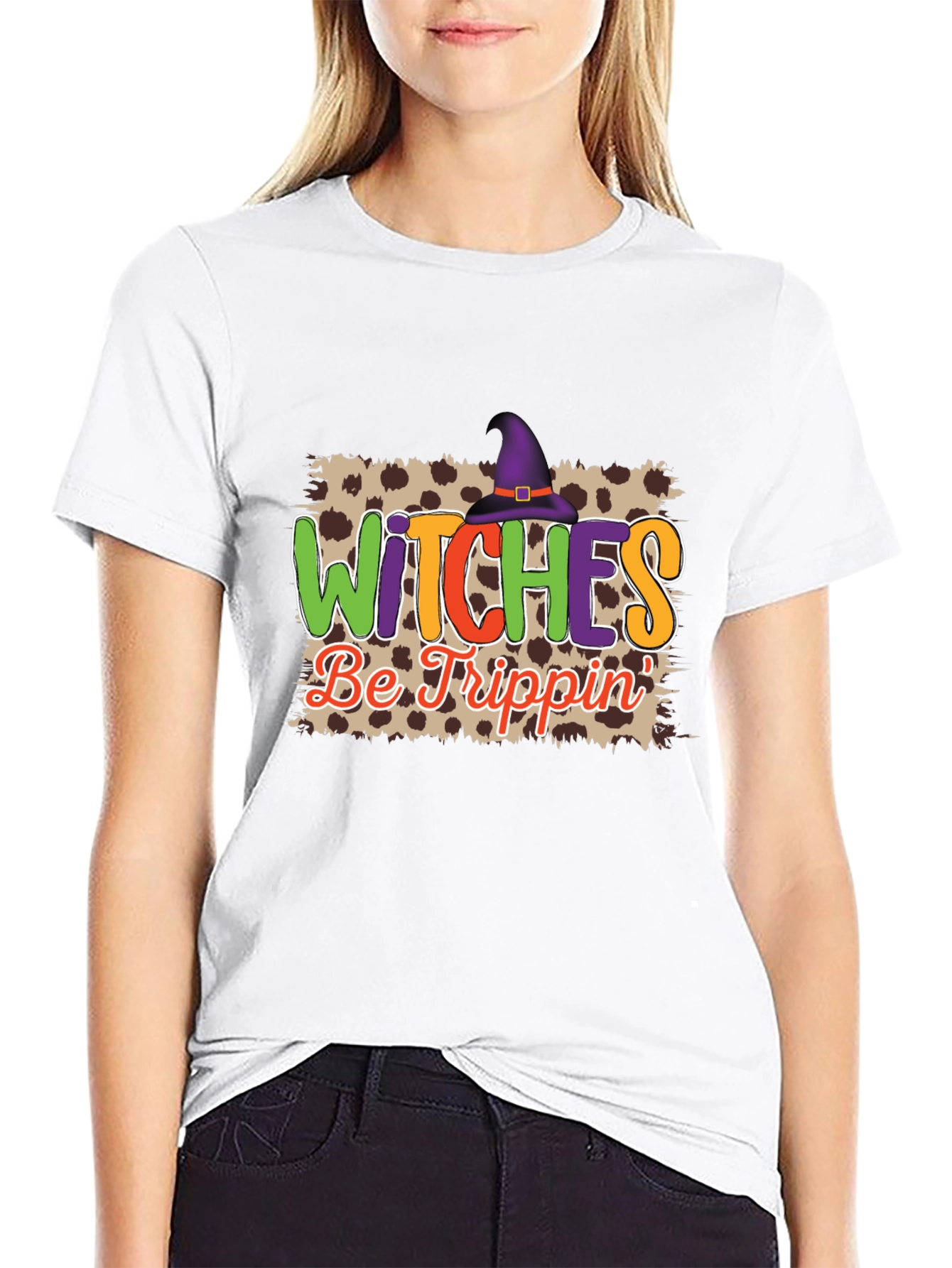 Witches Be Trippin Halloween T-Shirt