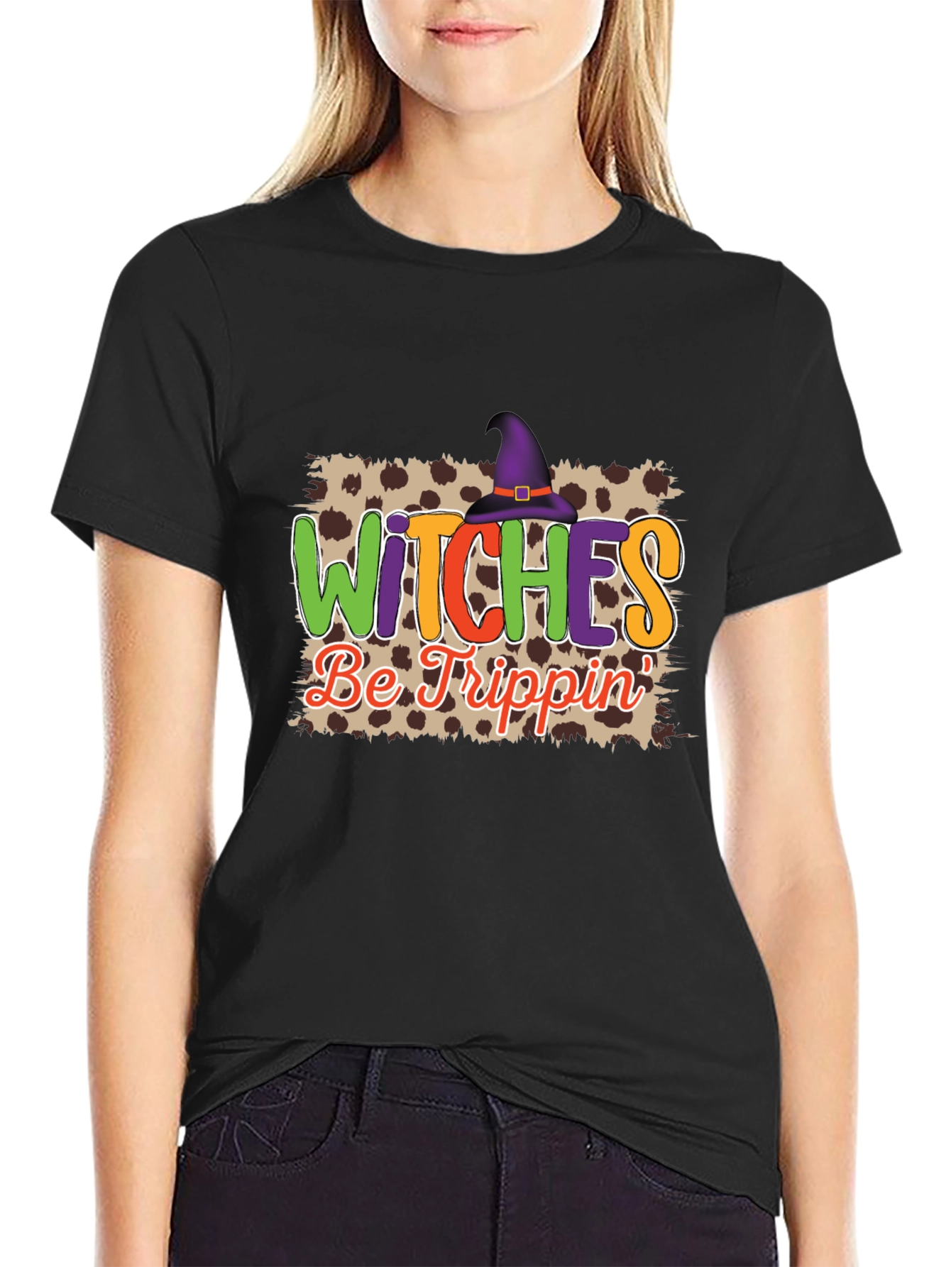 Witches Be Trippin Halloween T-Shirt