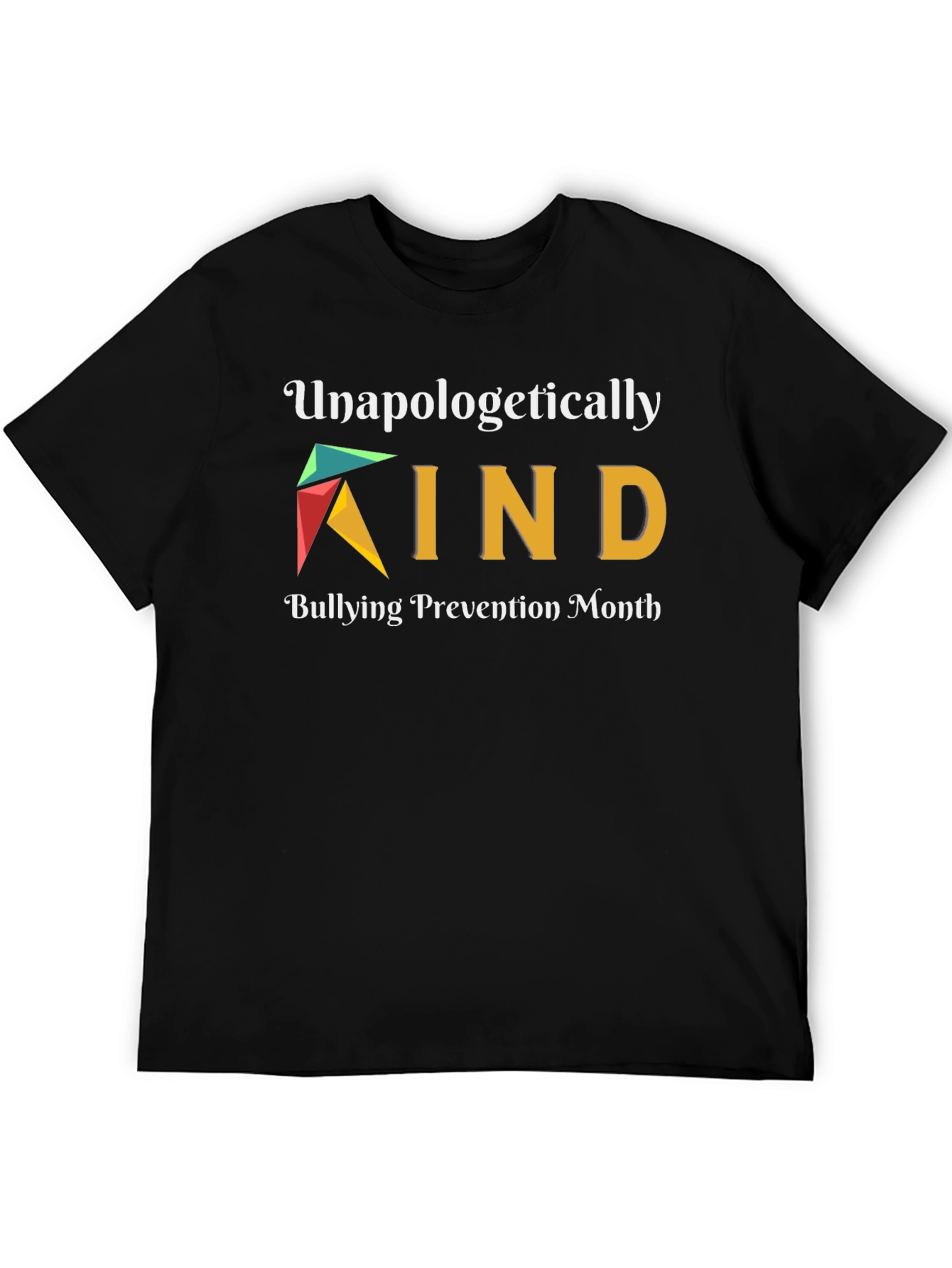 Unapologetically Kind Bullying Prevention Month T-Shirt