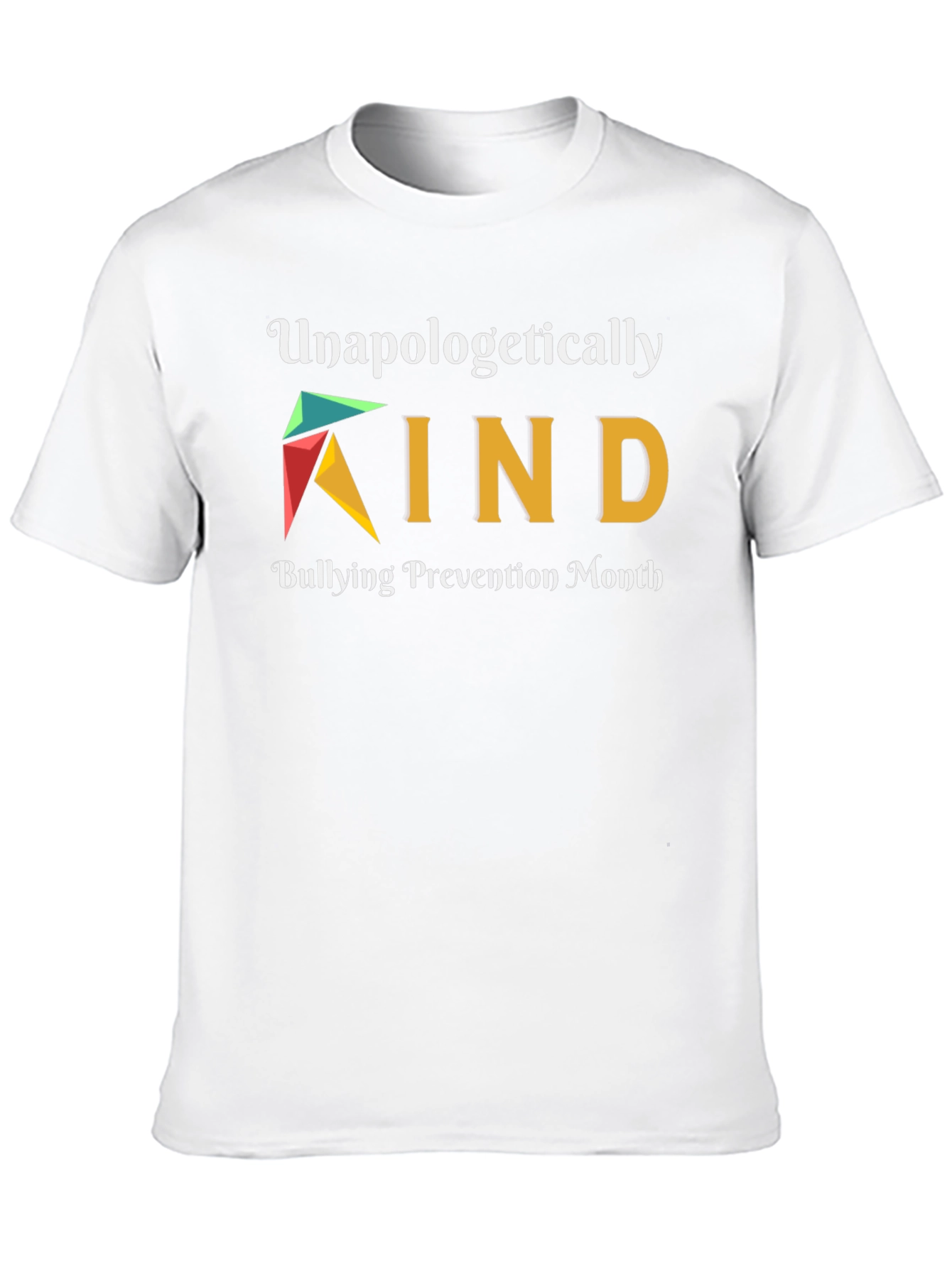 Unapologetically Kind Bullying Prevention Month T-Shirt