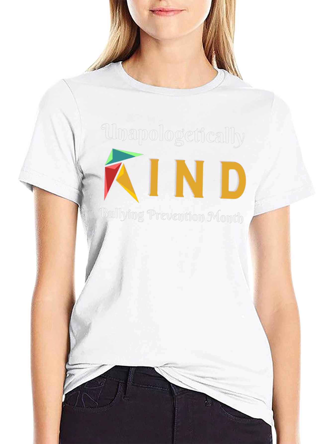 Unapologetically Kind Bullying Prevention Month T-Shirt