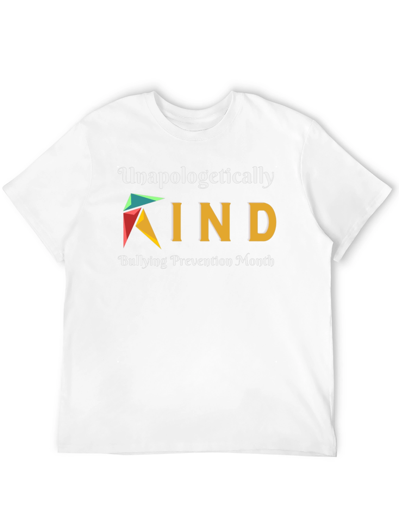 Unapologetically Kind Bullying Prevention Month T-Shirt