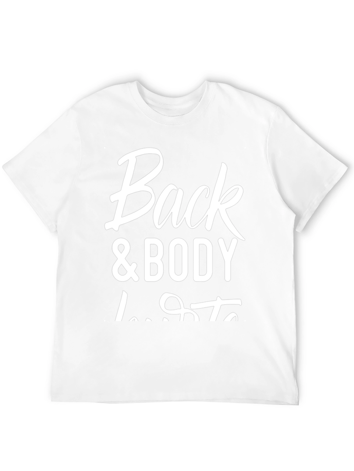 Back & Body Dude Lifts Black Graphic Tee