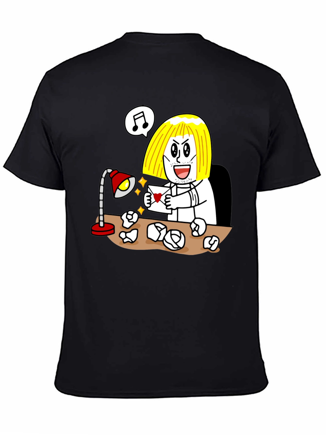 Creative Writer T-Shirt - Black Graphic Tee
