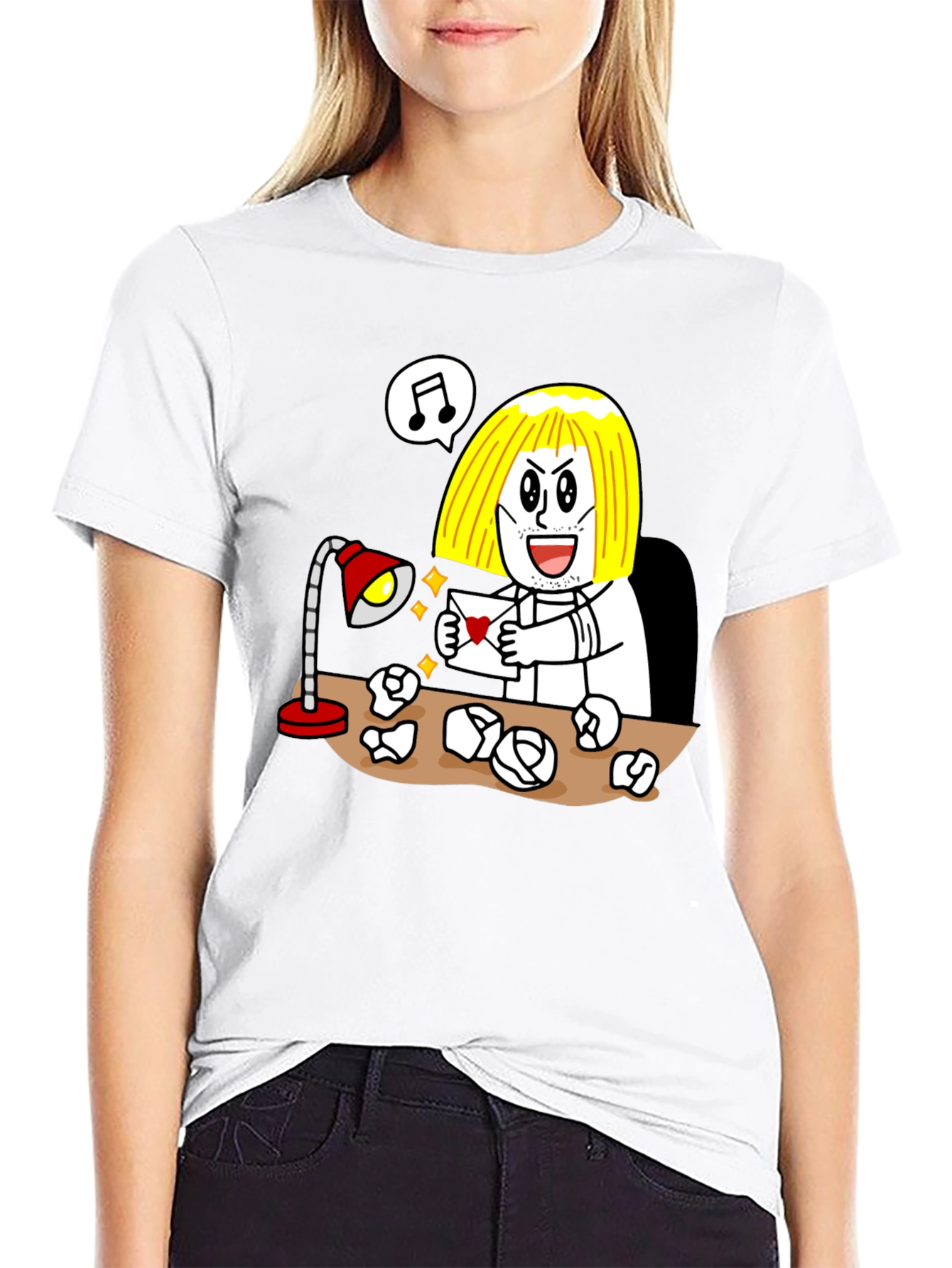 Creative Writer T-Shirt - Black Graphic Tee