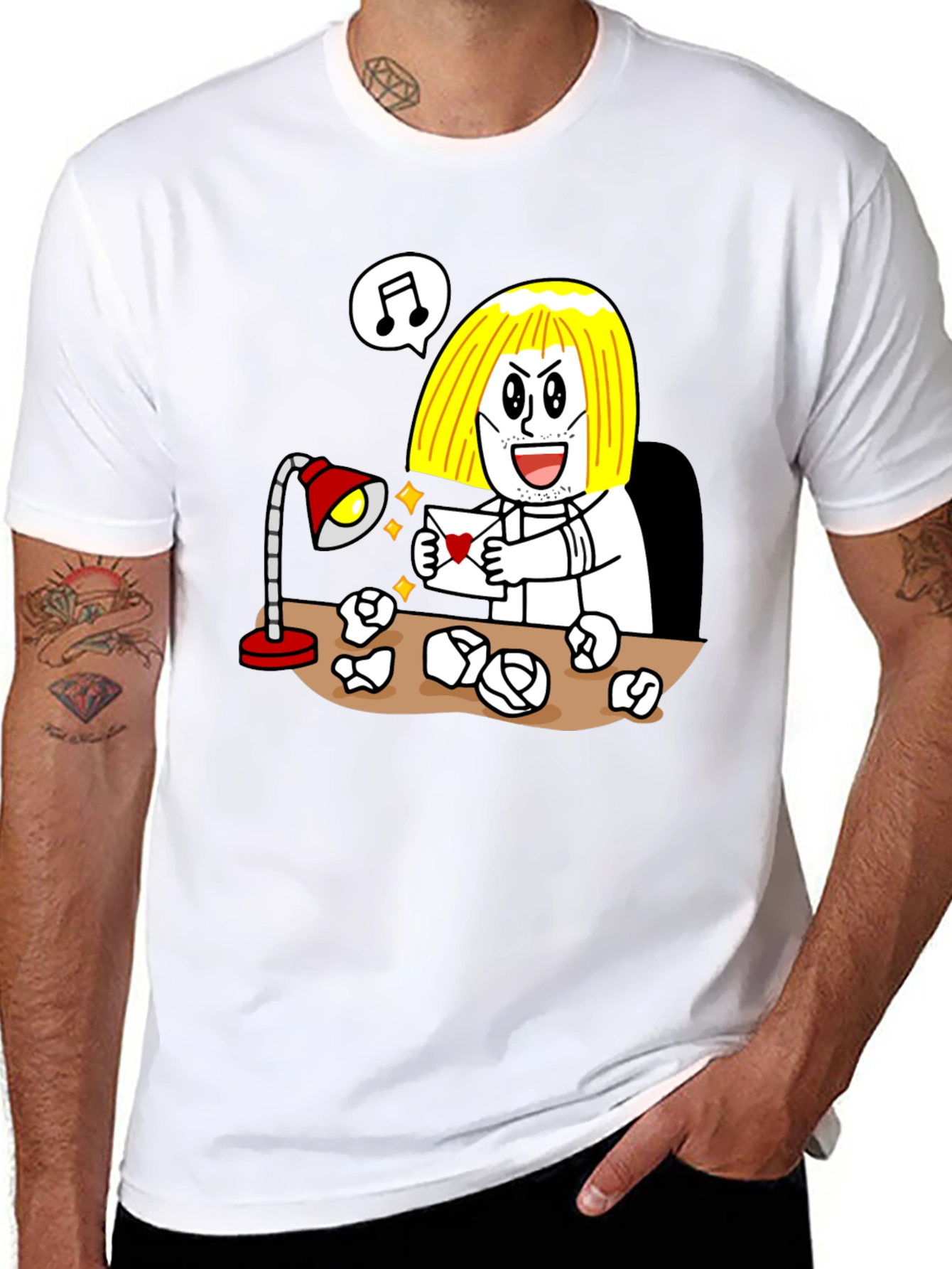 Creative Writer T-Shirt - Black Graphic Tee