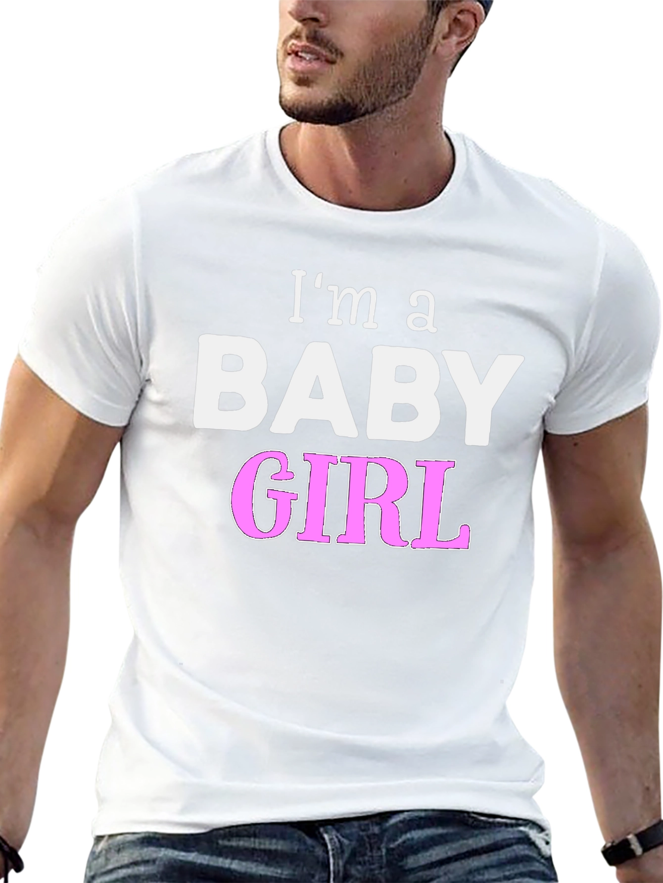 Im a Baby Girl Novelty T-Shirt