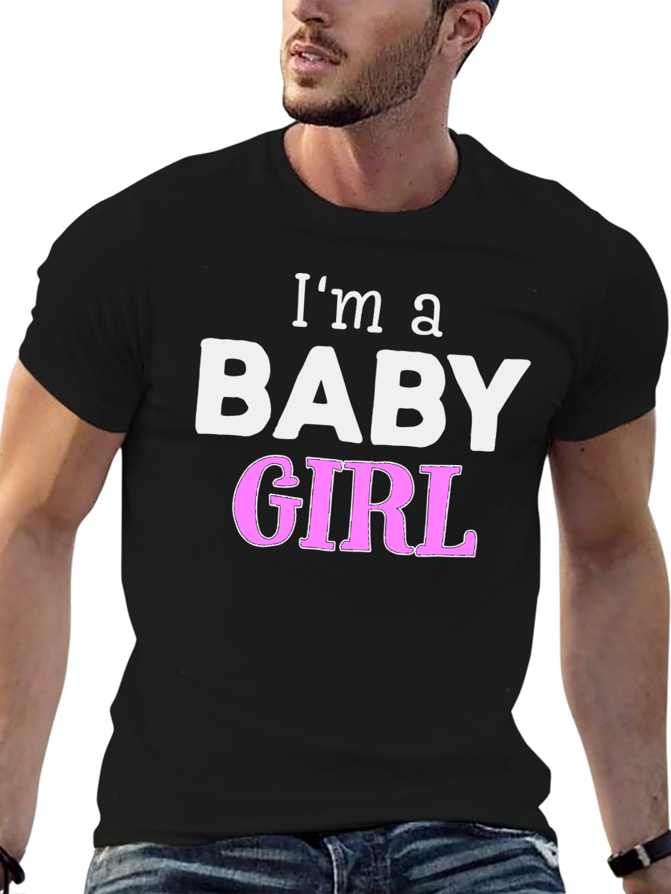 Im a Baby Girl Novelty T-Shirt