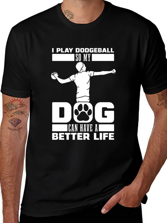 Dodgeball Dog Lover T-Shirt