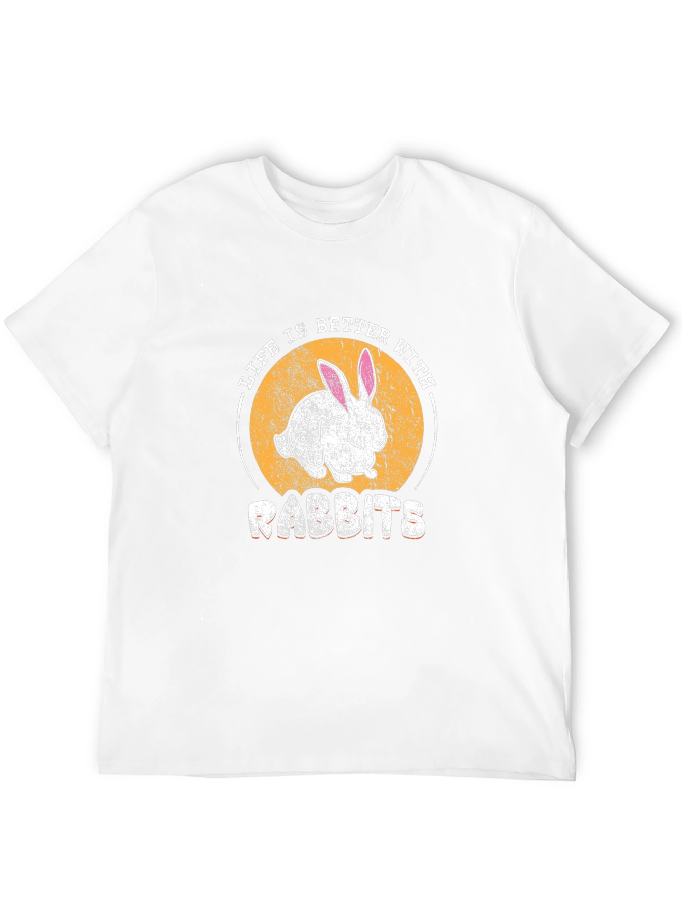 Life is Better with Rabbits Graphic T-Shirt