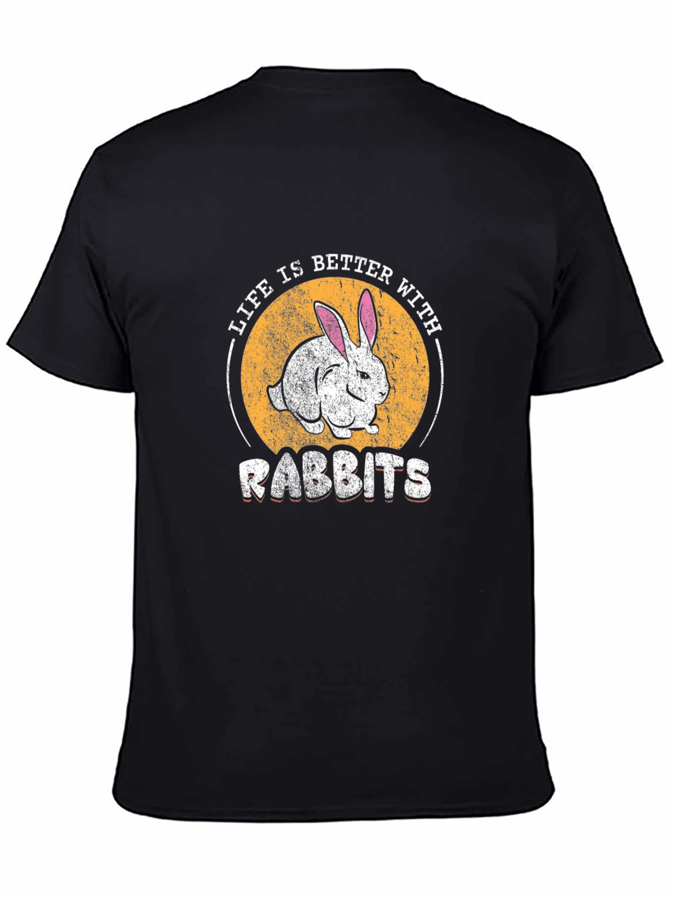Life is Better with Rabbits Graphic T-Shirt