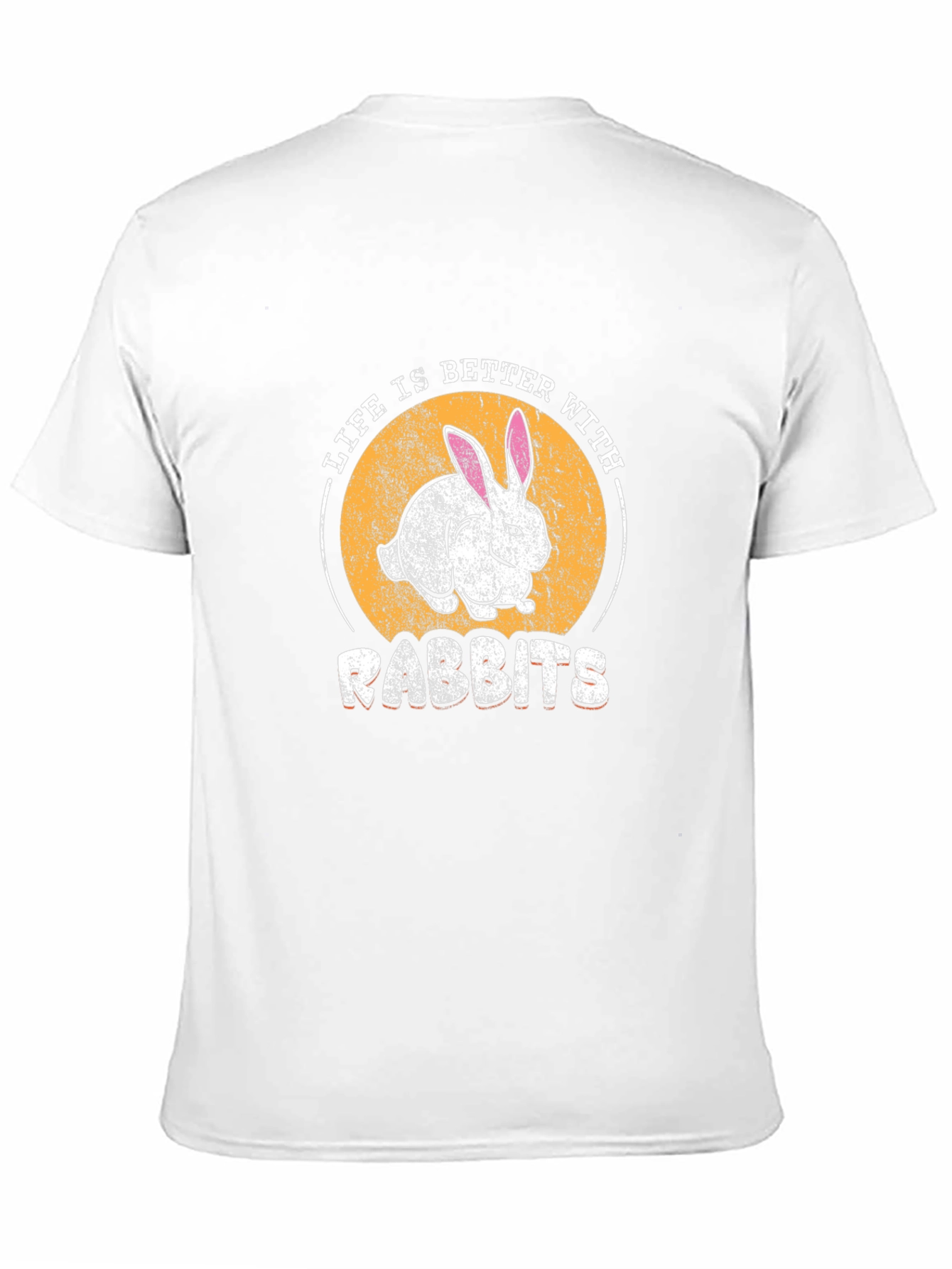 Life is Better with Rabbits Graphic T-Shirt