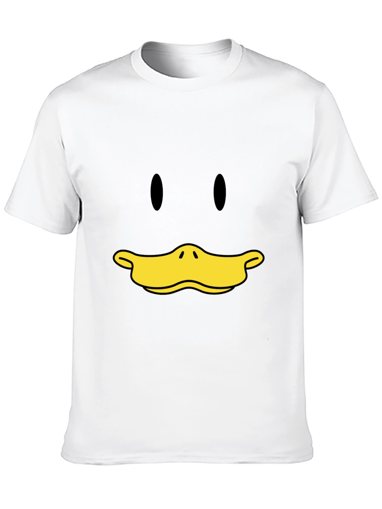 Duck Face Graphic Tee - Funny Cartoon Humor