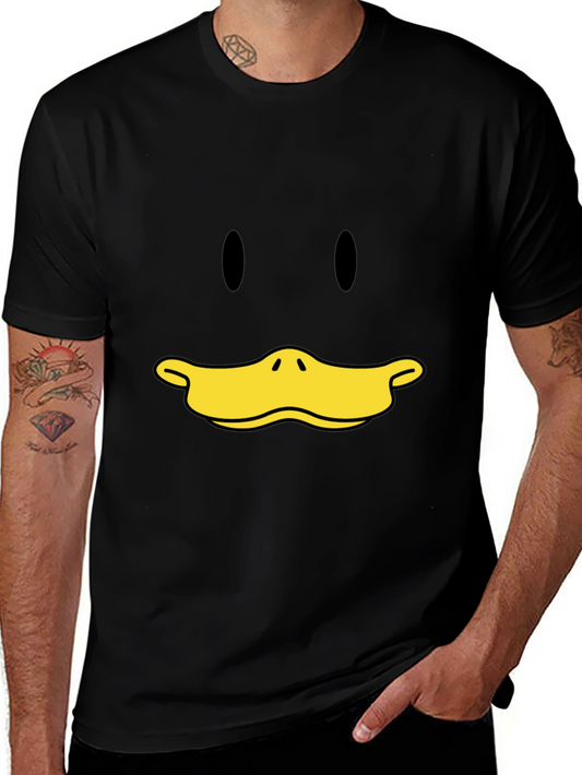 Duck Face Graphic Tee - Funny Cartoon Humor