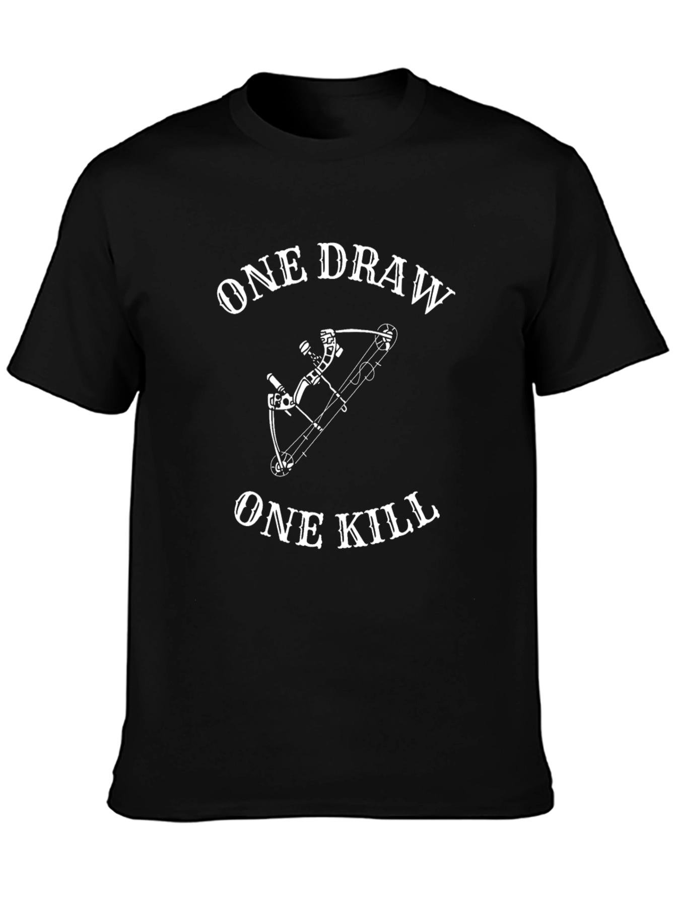 One Draw One Kill T-Shirt - Bow Hunting Tee