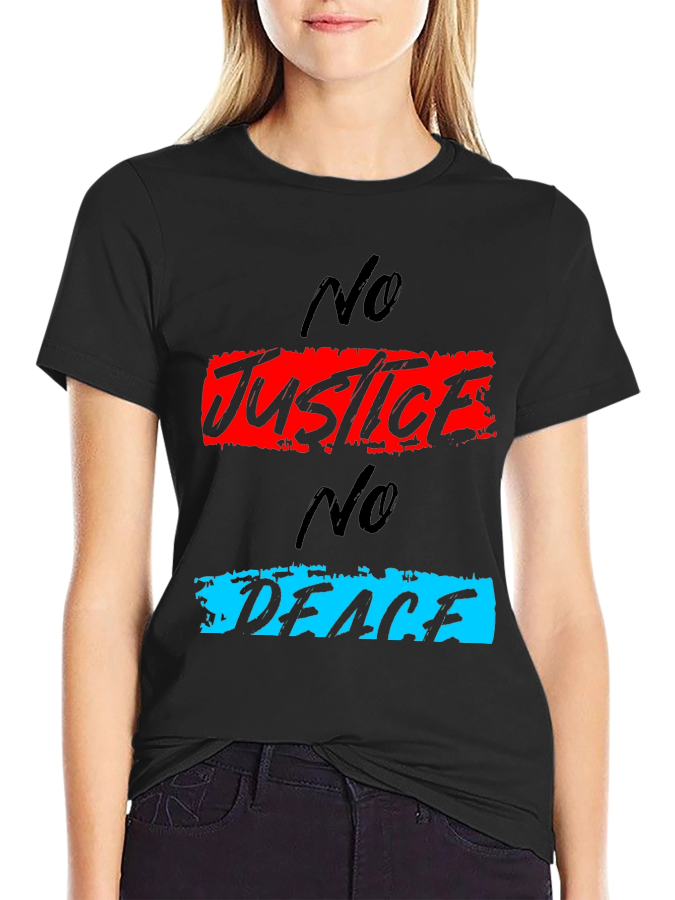 No Justice No Peace Graphic Tee