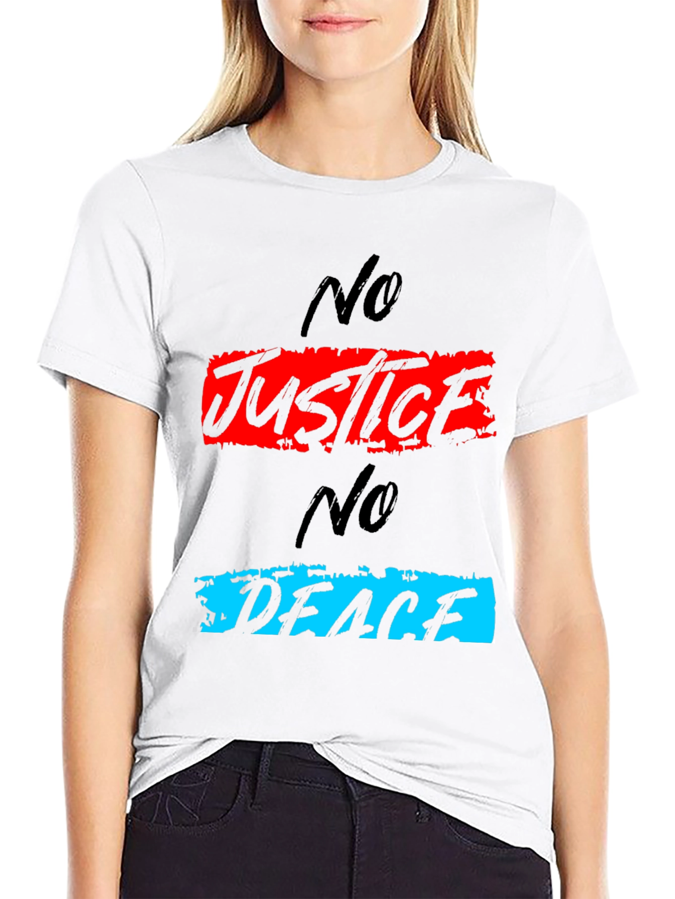 No Justice No Peace Graphic Tee