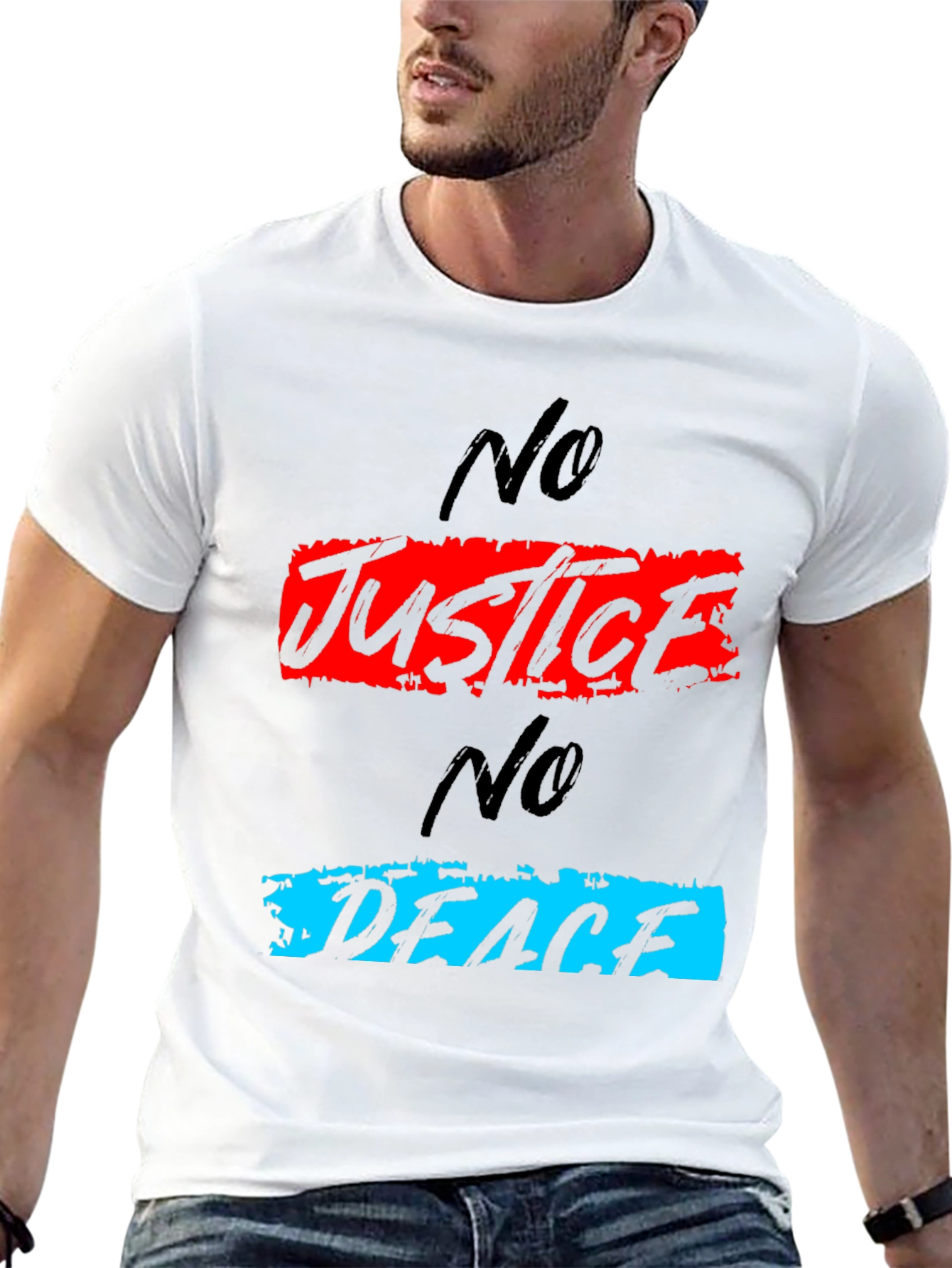 No Justice No Peace Graphic Tee