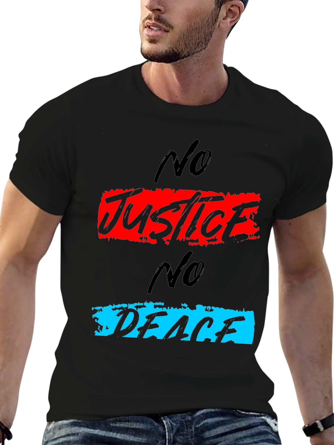 No Justice No Peace Graphic Tee