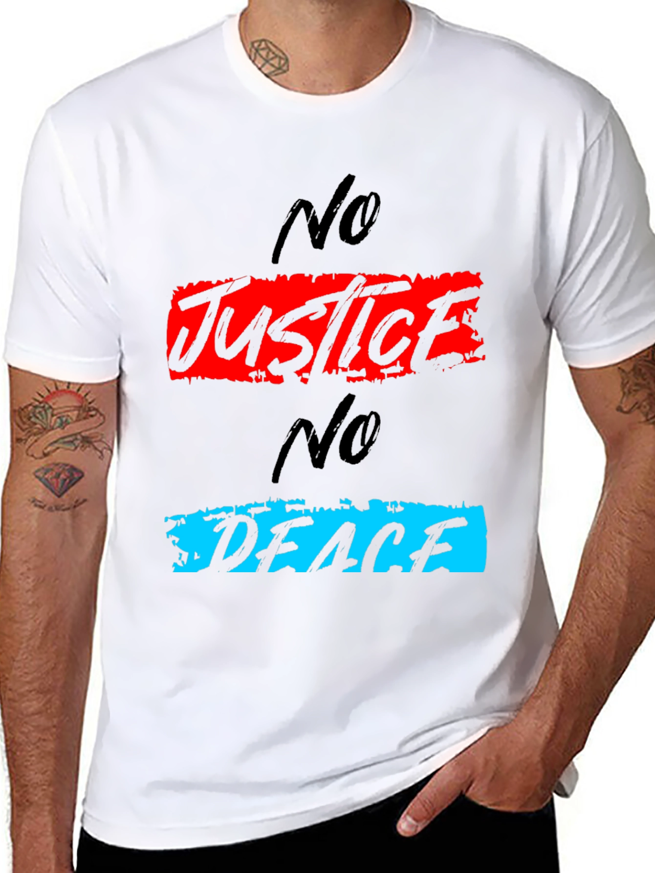 No Justice No Peace Graphic Tee