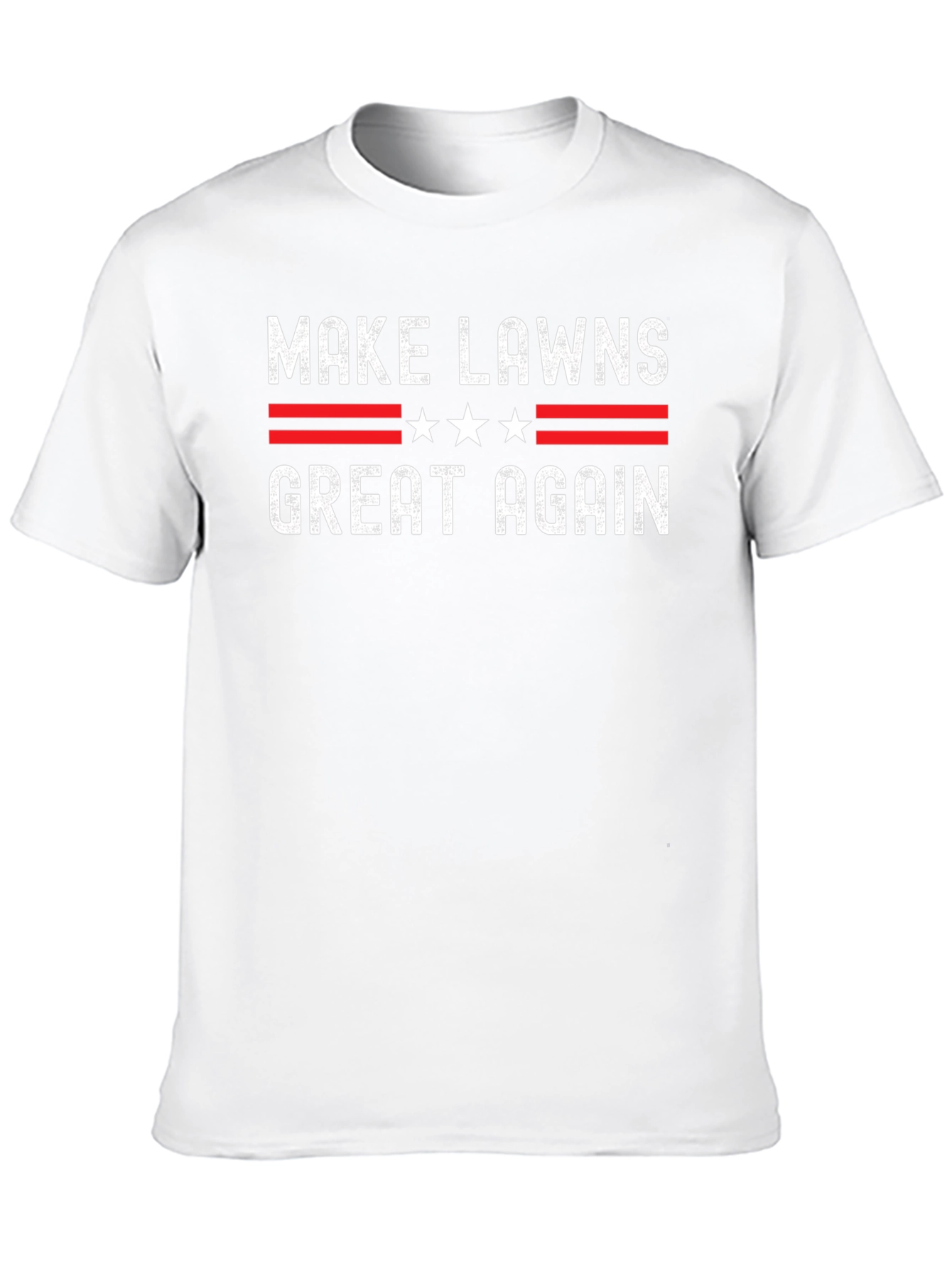 Make Lawns Great Again T-Shirt - Patriotic Gardening Tee