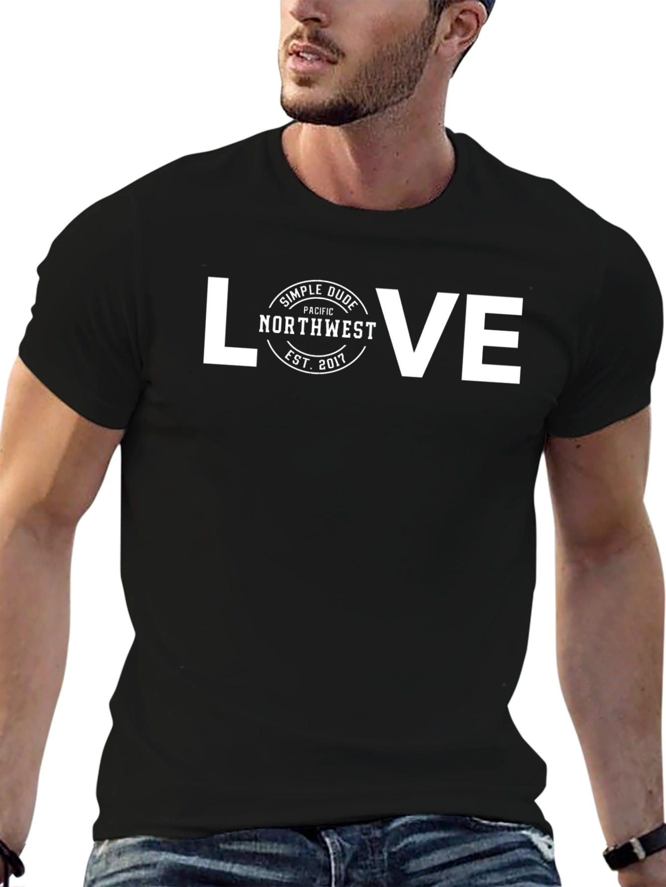 Simple Dude Northwest LOVE Graphic Tee